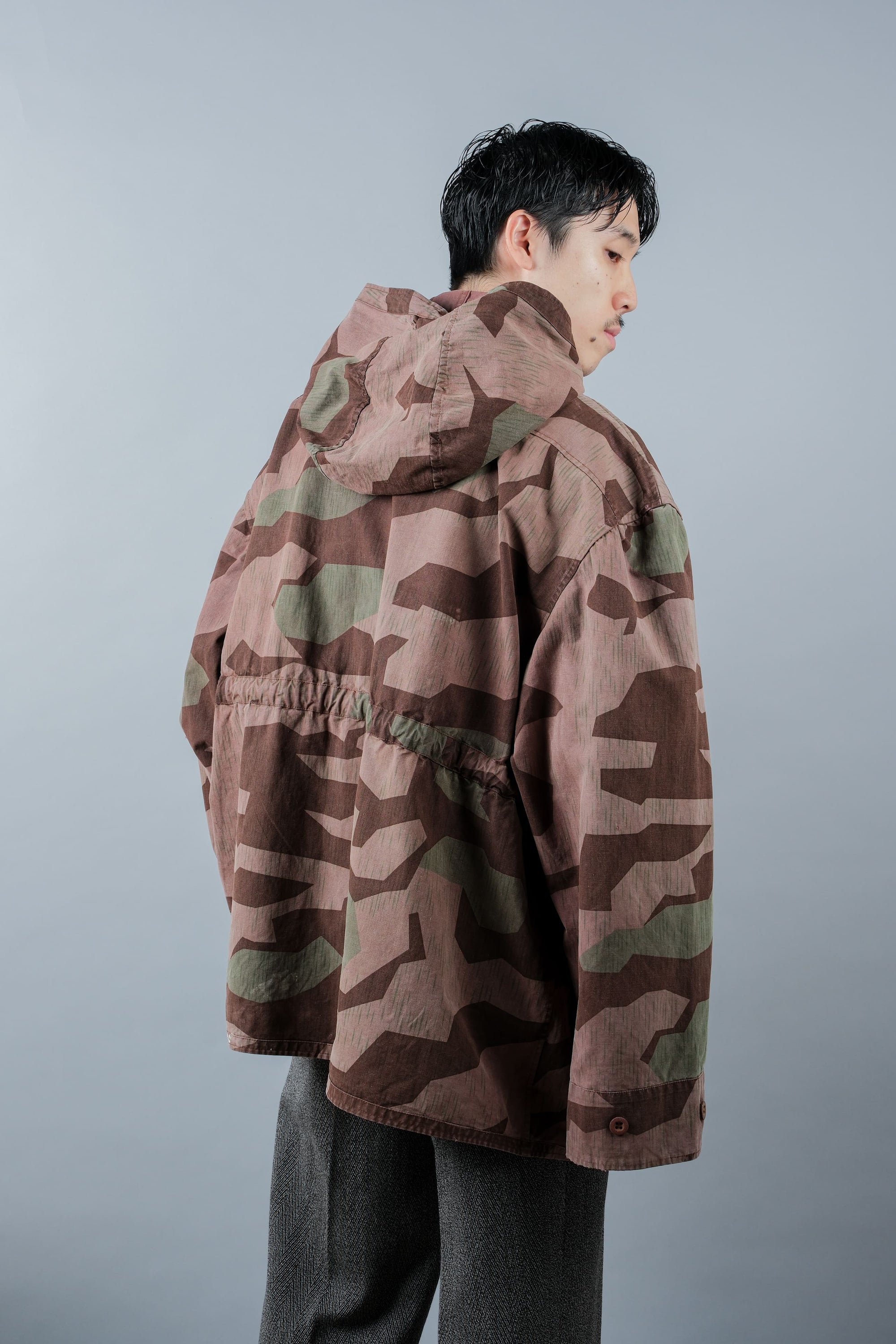 ［~60's］German Vintage Splinter Pattern Camouflage Smock