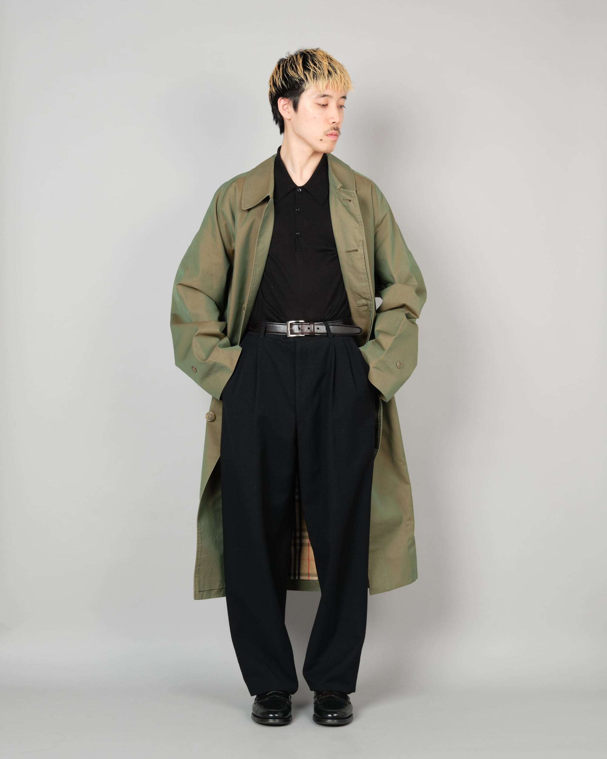 【~80's】Vintage Burberrys Single Raglan Balmacaan Coat C100 Size.50RL "TAMAMUSHI"