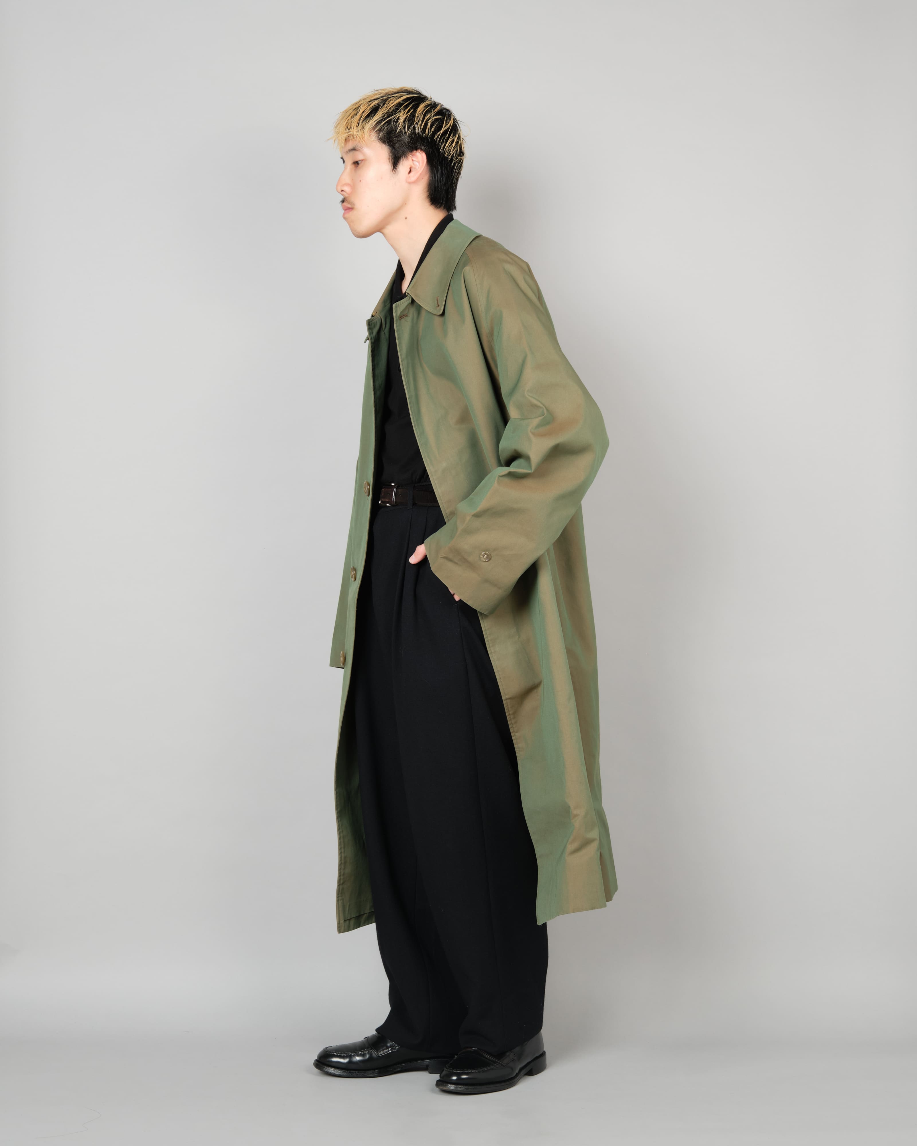 【~80's】Vintage Burberrys Single Raglan Balmacaan Coat C100 Size.50RL "TAMAMUSHI"