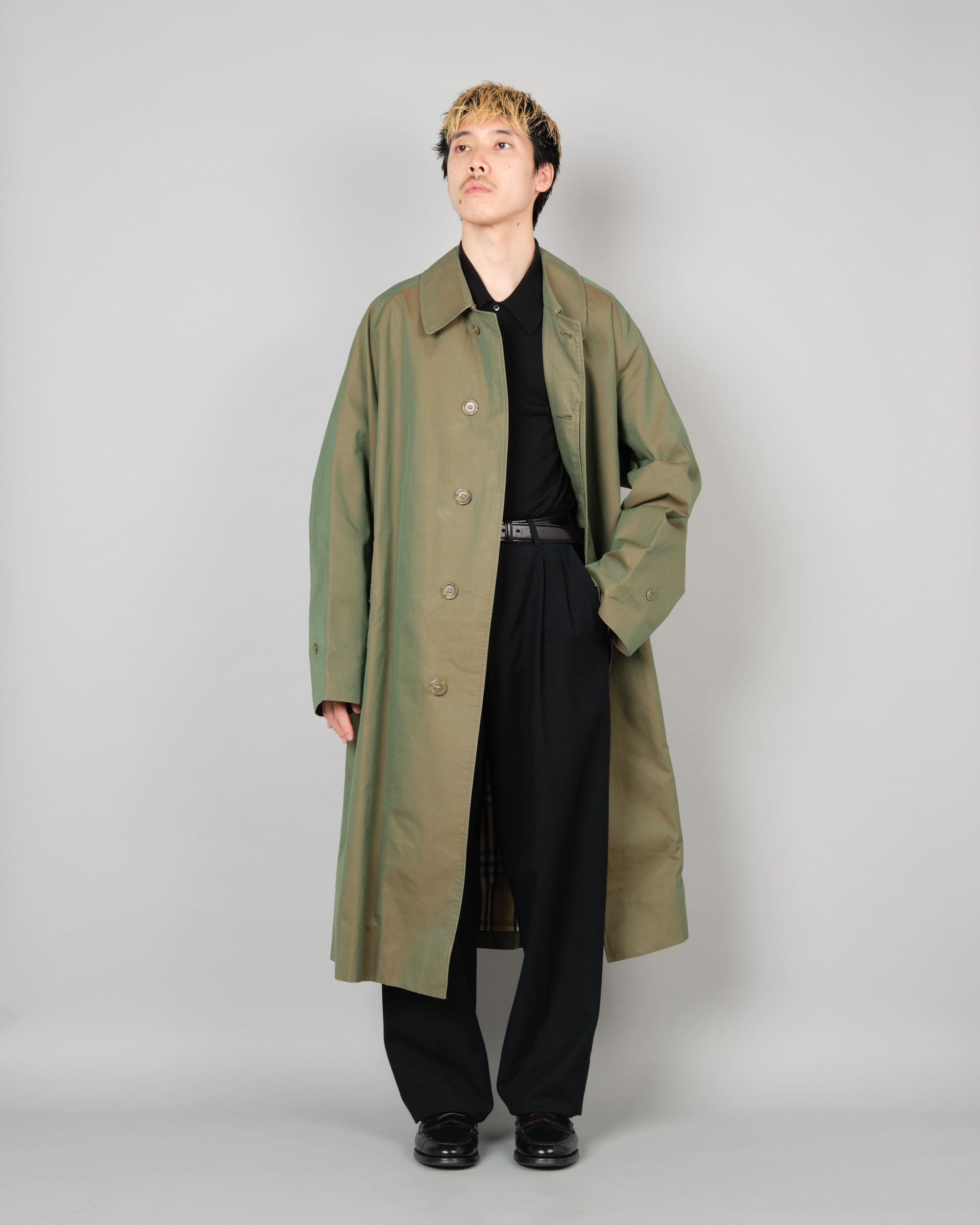 【~80's】Vintage Burberrys Single Raglan Balmacaan Coat C100 Size.50RL "TAMAMUSHI"
