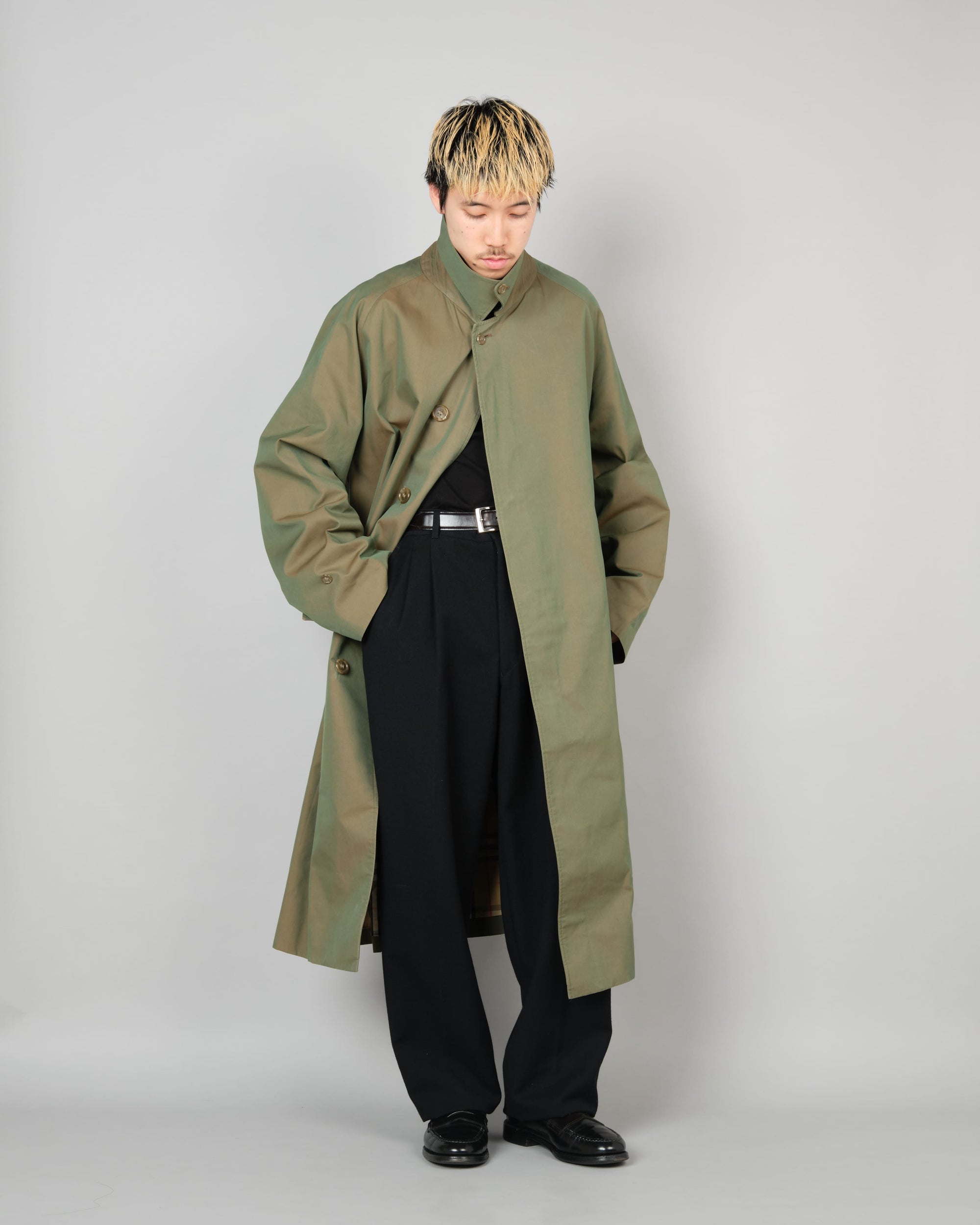 【~80's】Vintage Burberrys Single Raglan Balmacaan Coat C100 Size.50RL "TAMAMUSHI"