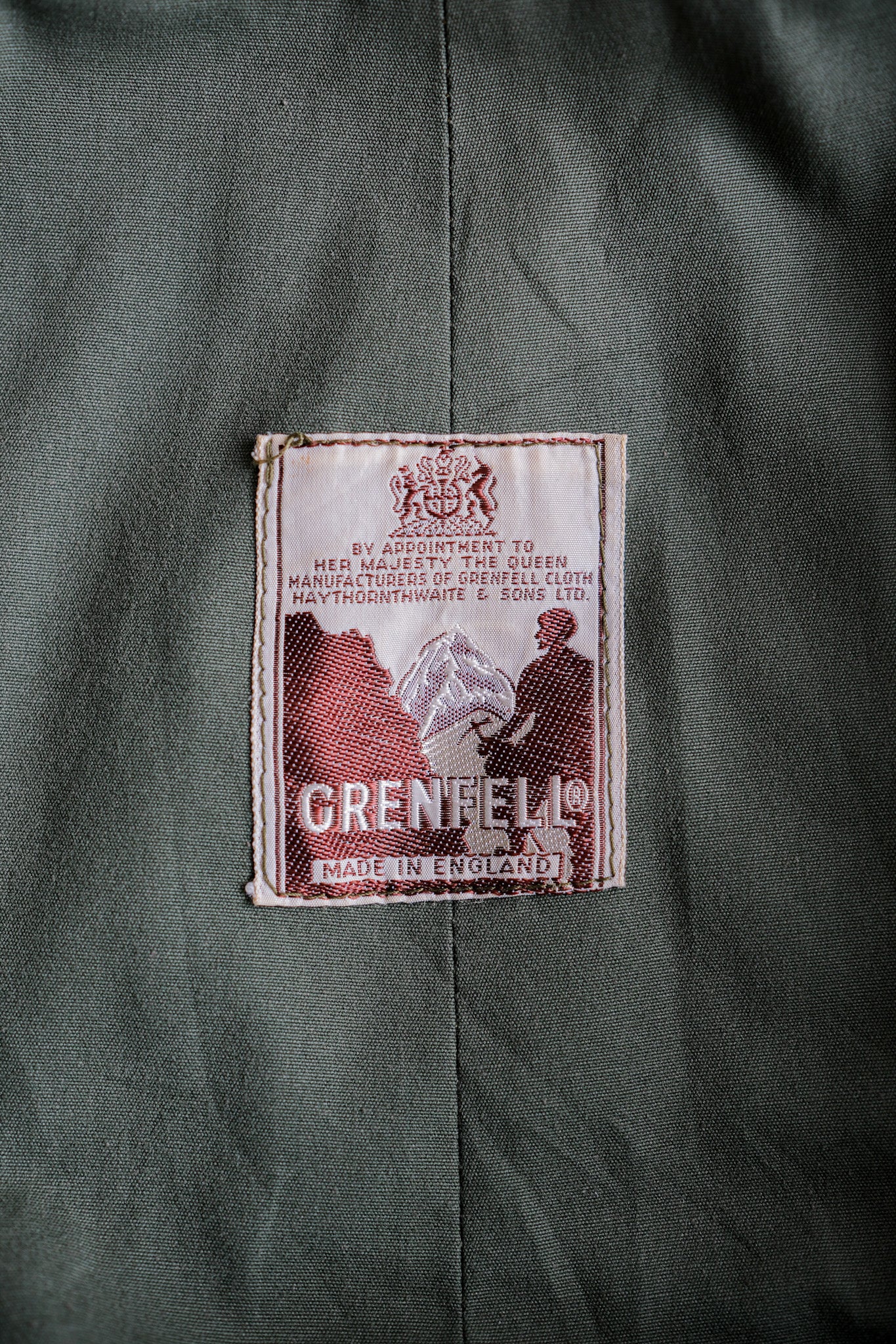 【~60’s】Vintage Grenfell Shooter Jacket Size.40 "Mountain Tag"