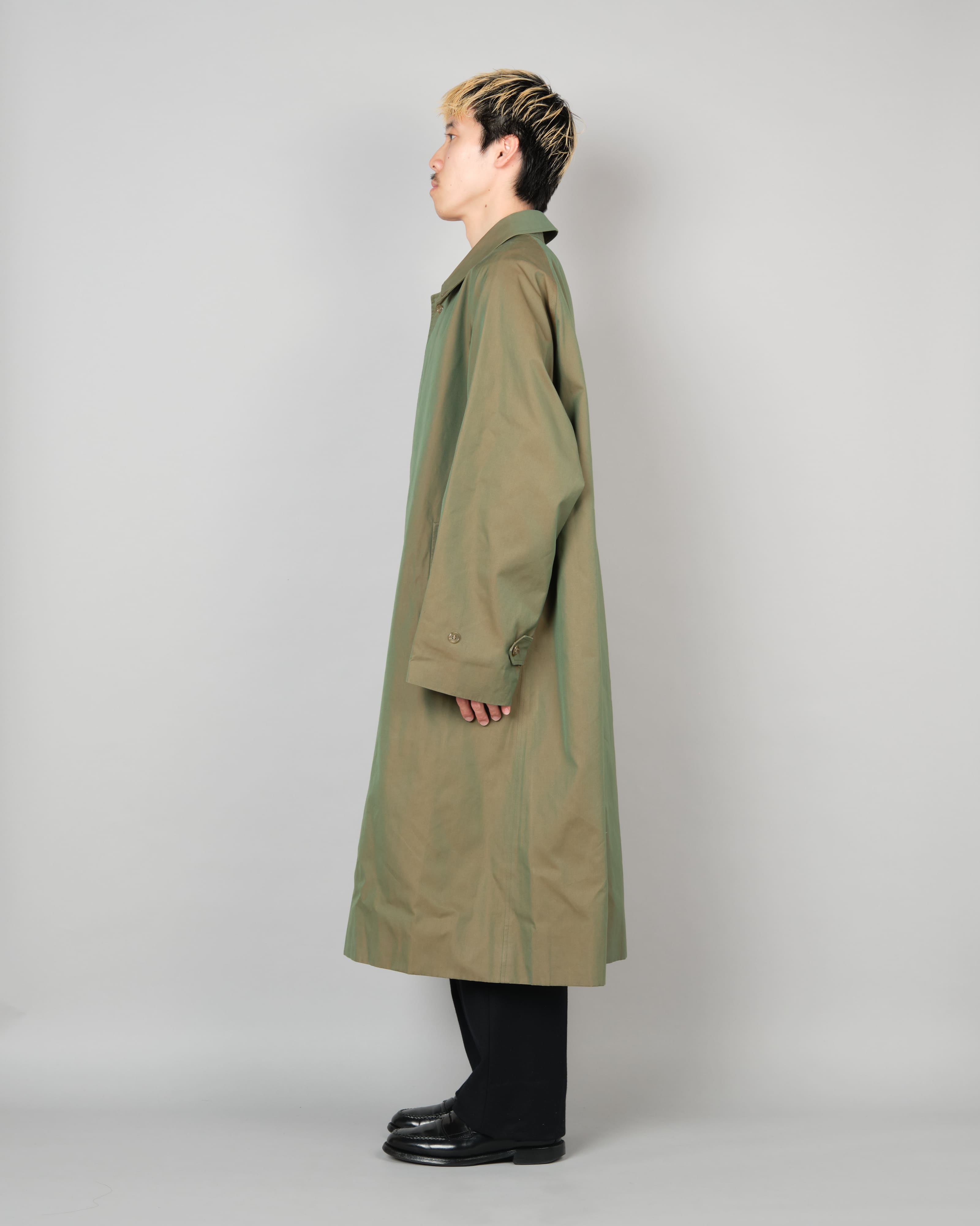 【~80's】Vintage Burberrys Single Raglan Balmacaan Coat C100 Size.50RL "TAMAMUSHI"