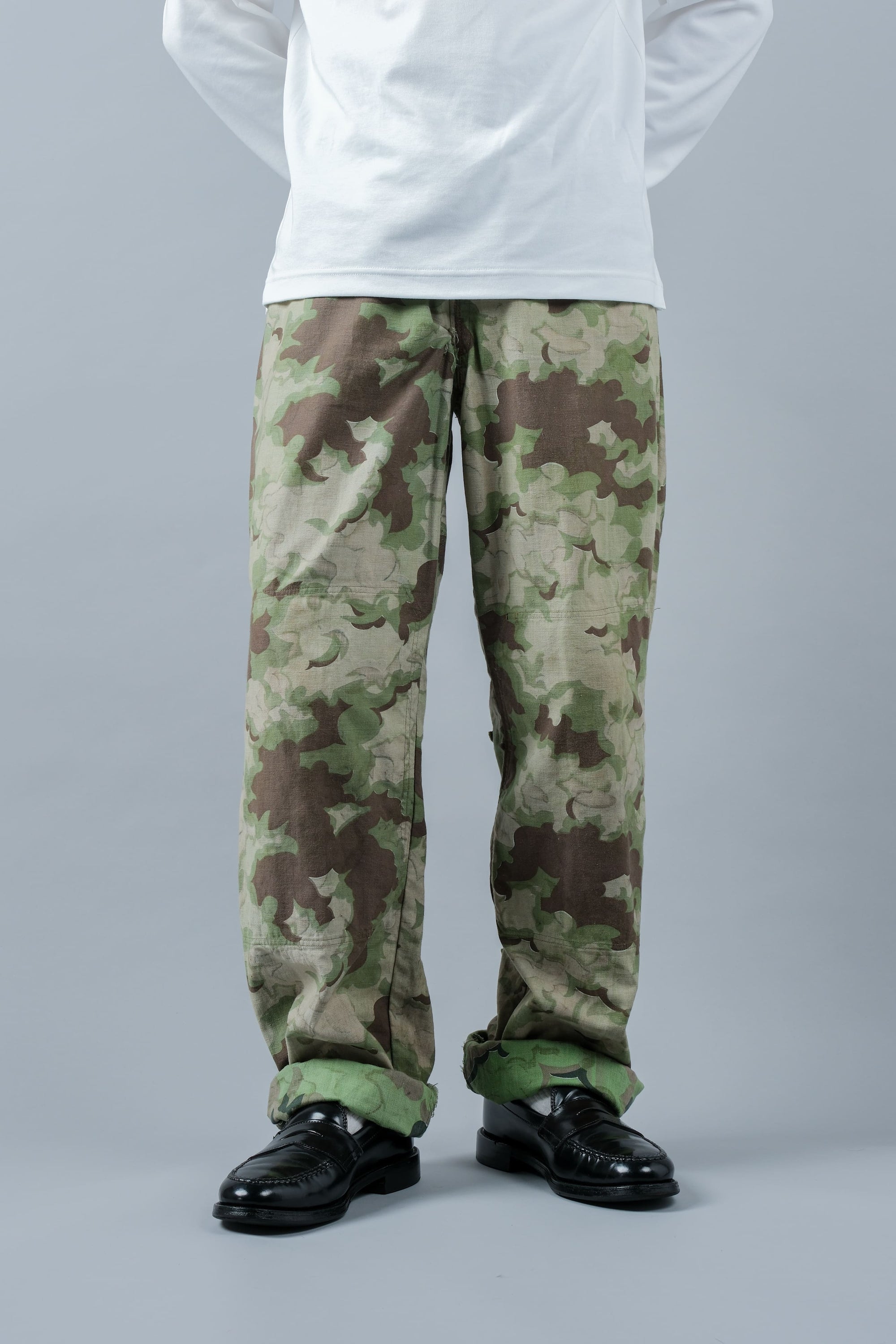 ［~50's］Czechoslovakian Army Clouds Camouflage Reversible Trousers "Modified"