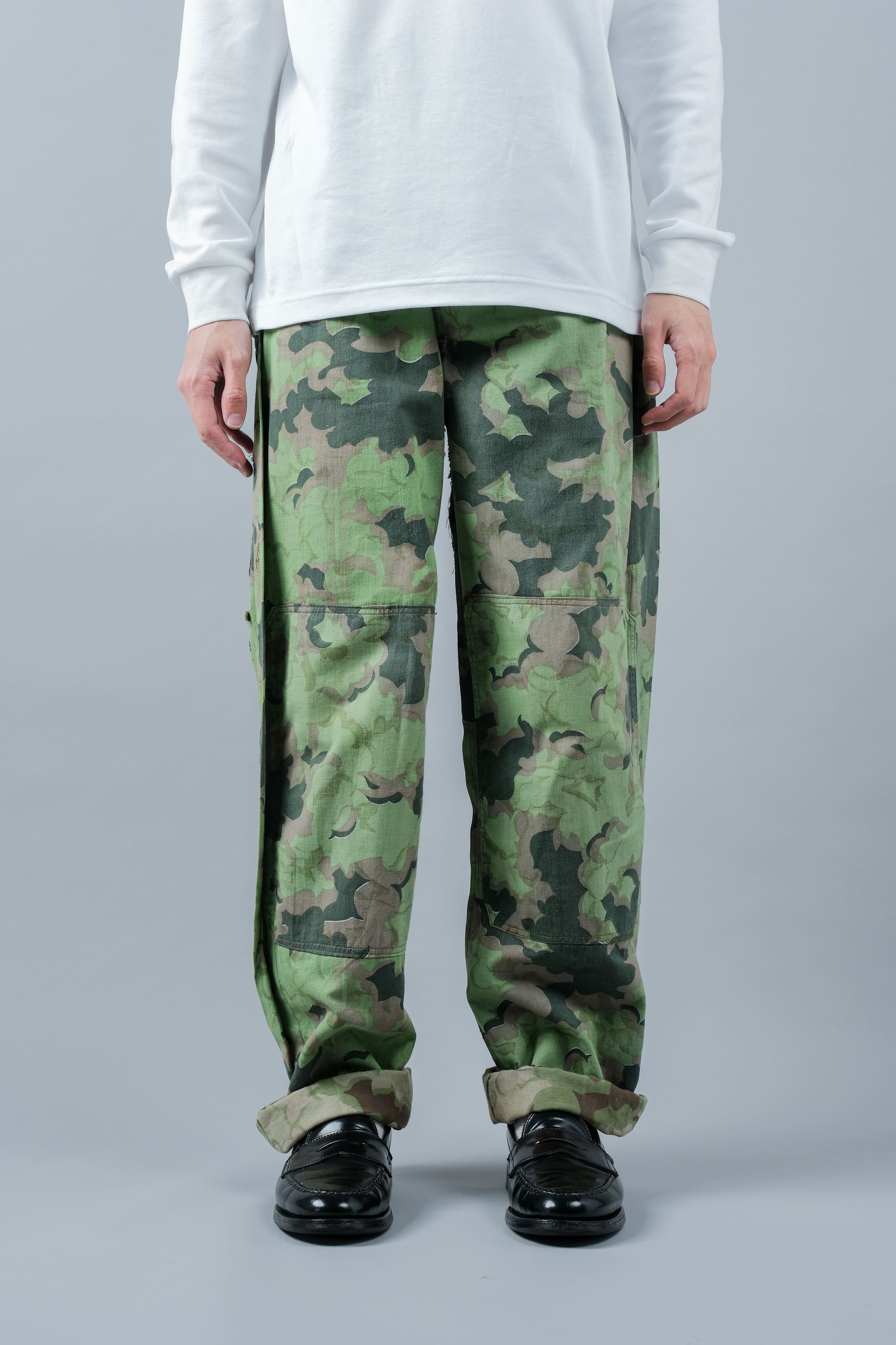 ［~50's］Czechoslovakian Army Clouds Camouflage Reversible Trousers "Modified"