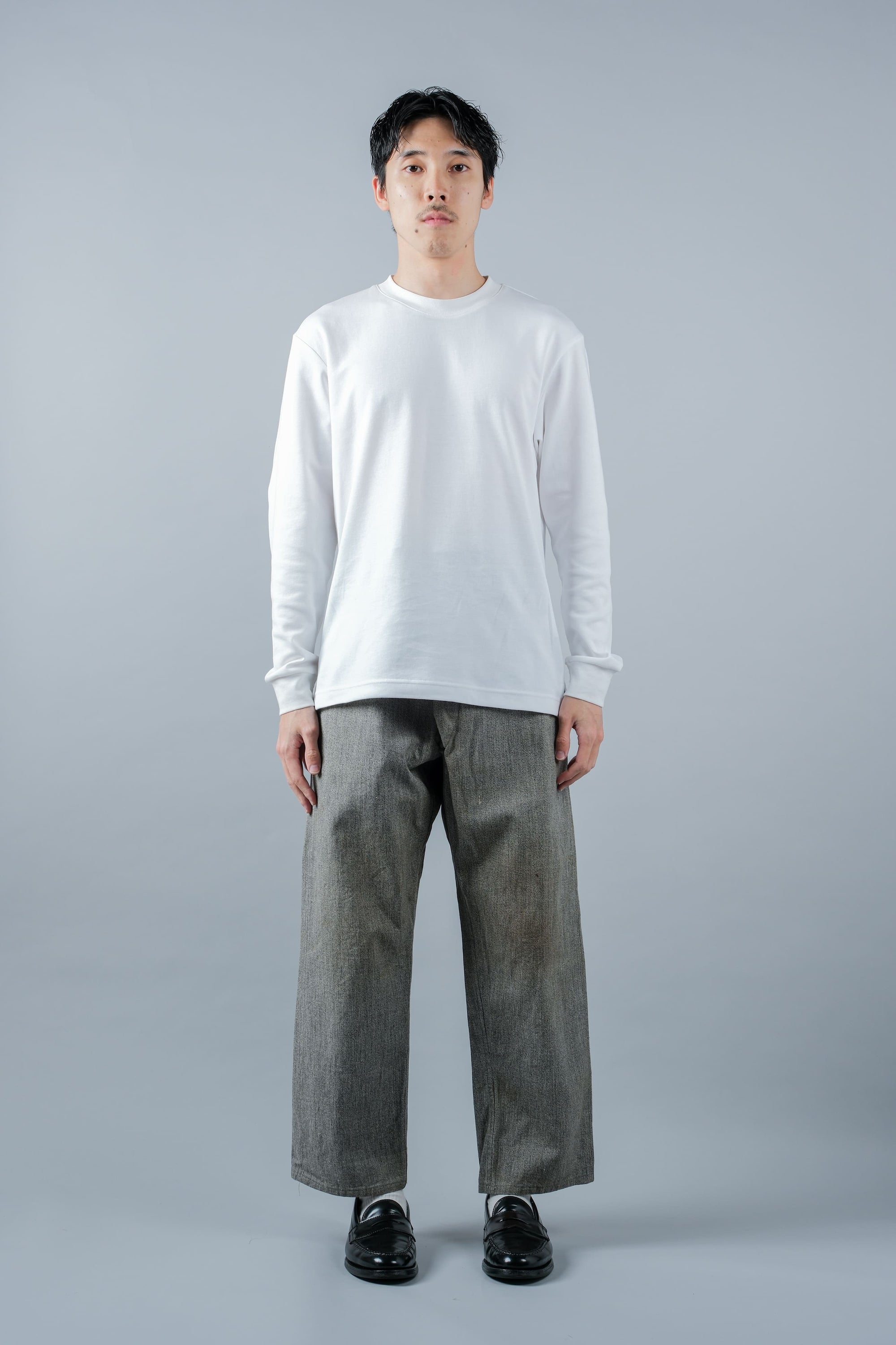 ［~10's］WWI Royal Italian Army Salt & Pepper Cotton Work Trousers