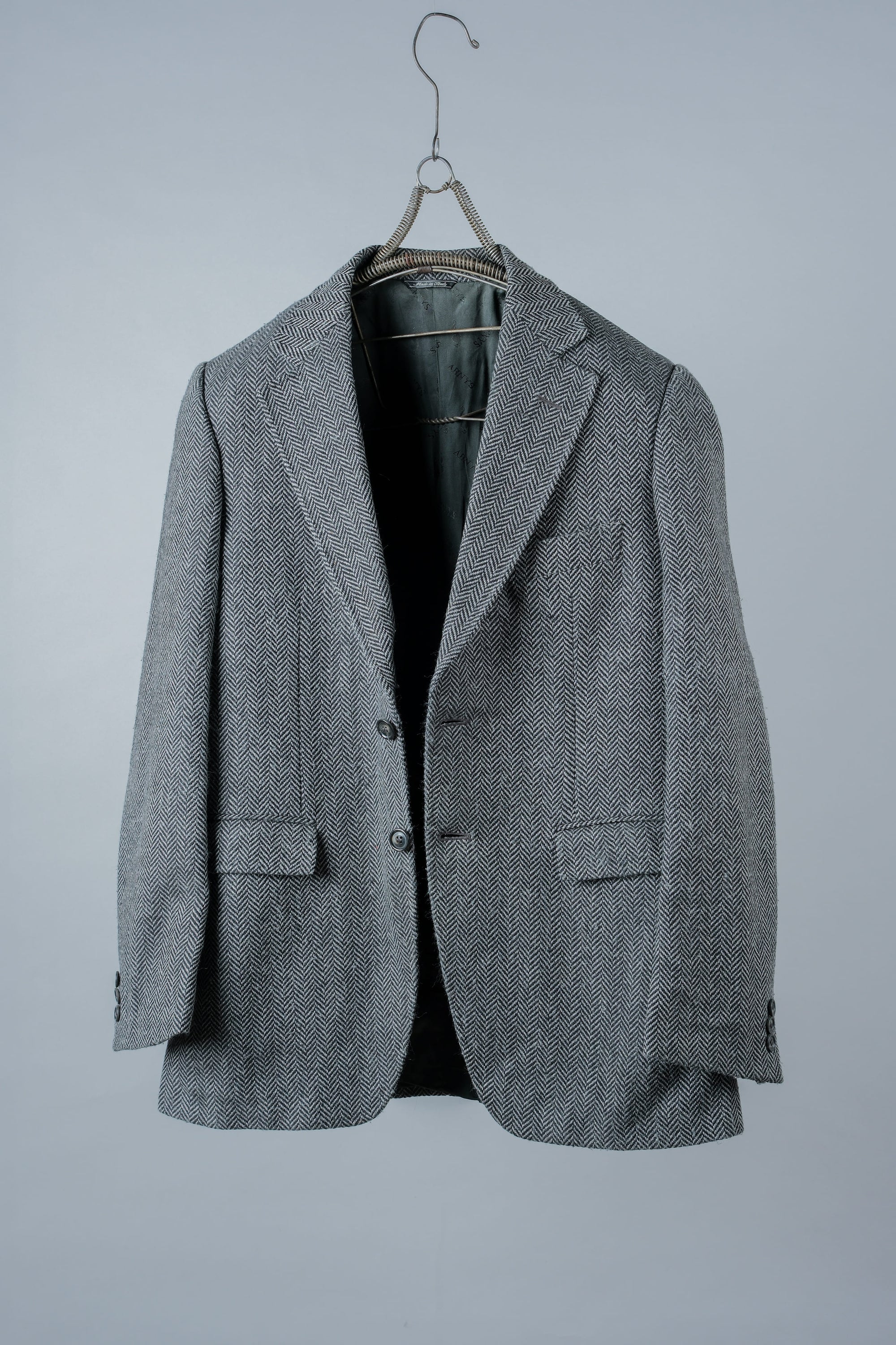 ［~00's］Old ARNYS PARIS HBT Wool 2B Tailored Jacket