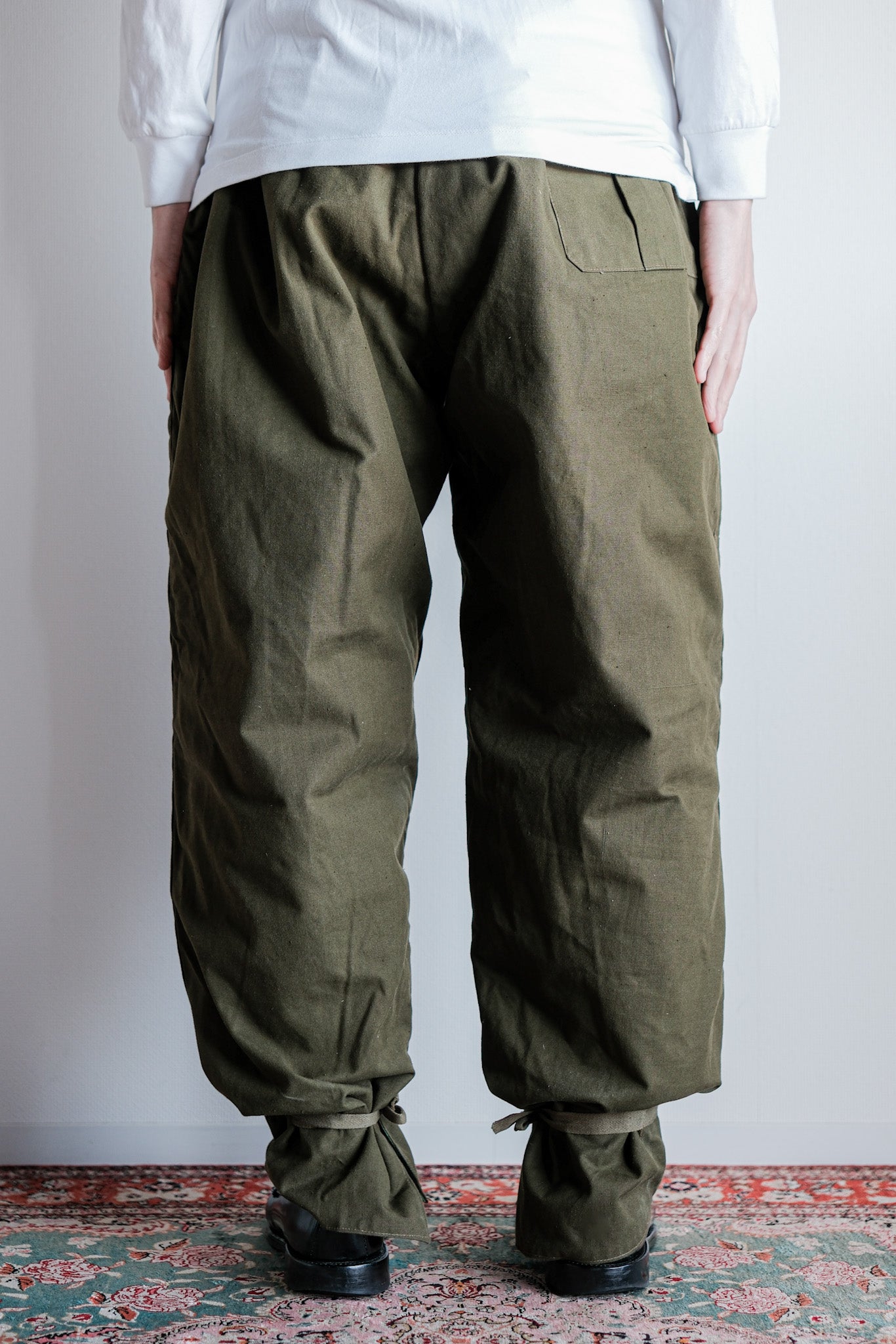 ［~50's］Czechoslovakian Air Force Dubaky Camouflage Reversible Trousers Size.2B "Dead Stock"