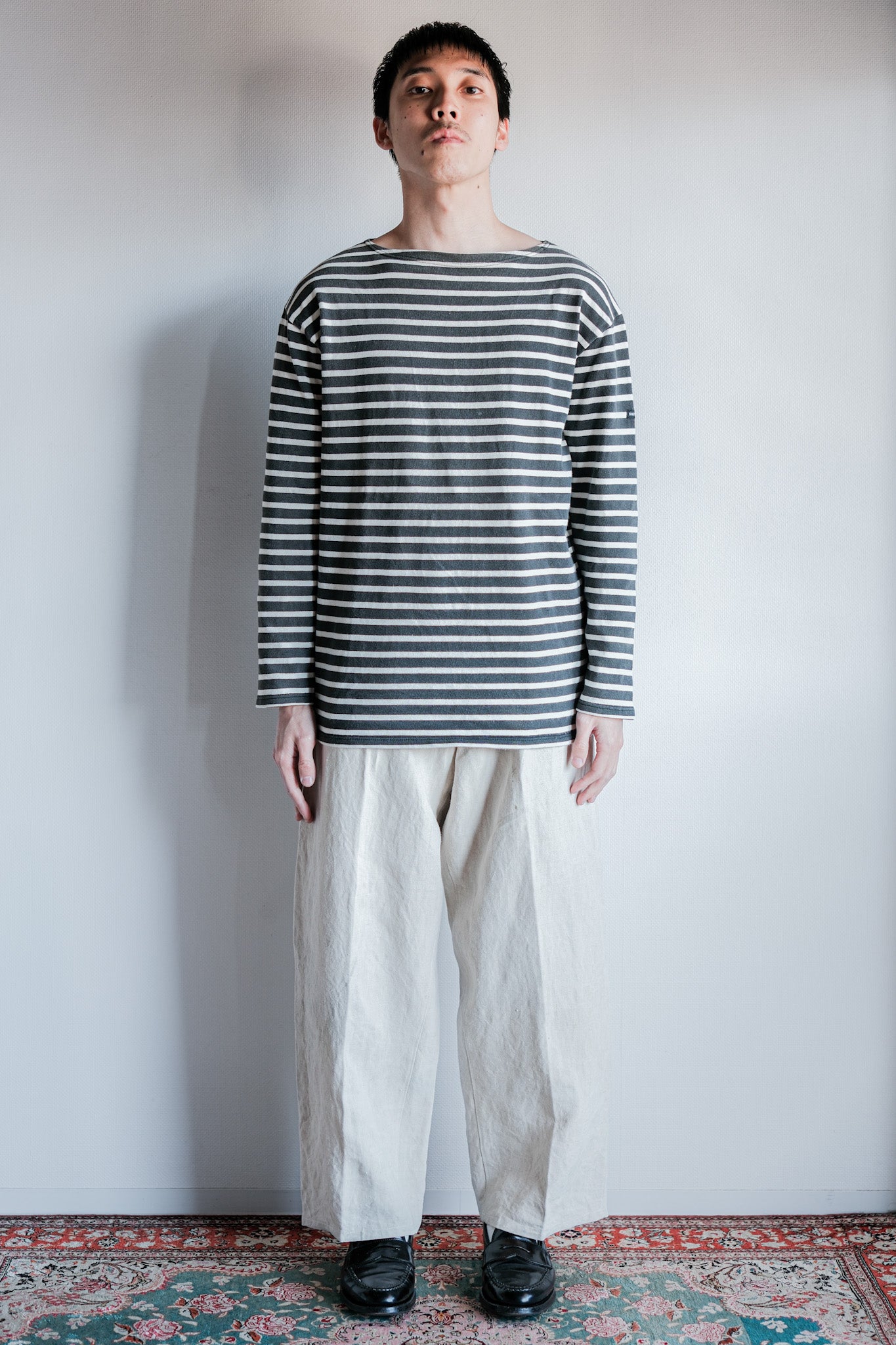 【~40's】WWⅡ German Navy Linen Bespoke Trousers "Kriegsmarine"