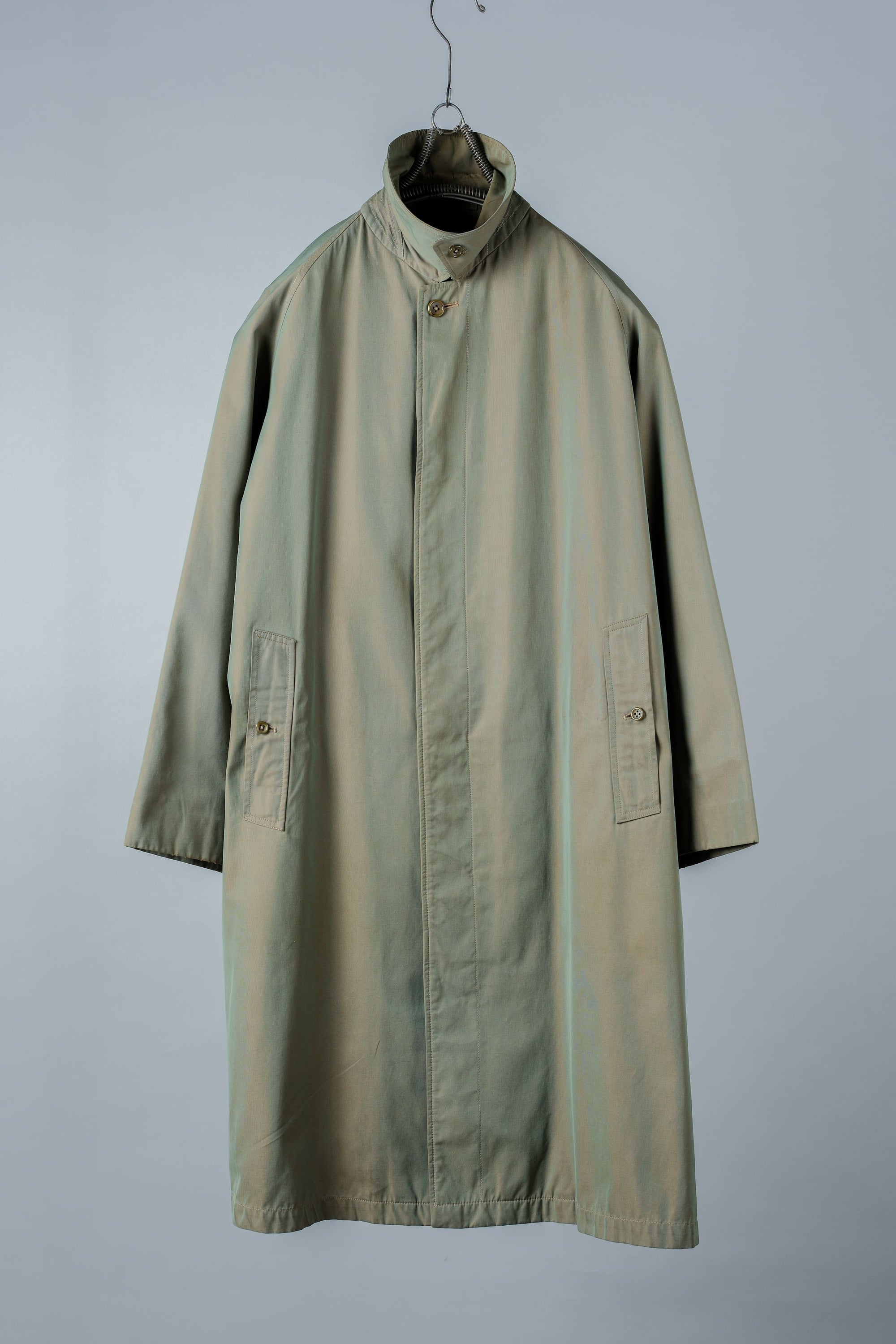 【~60's】Vintage Burberrys Single Raglan Balmacaan Coat C100 Size.34REG "COMMANDER Ⅱ" "TAMAMUSHI" "PISSIMBONO GENOA 別注"