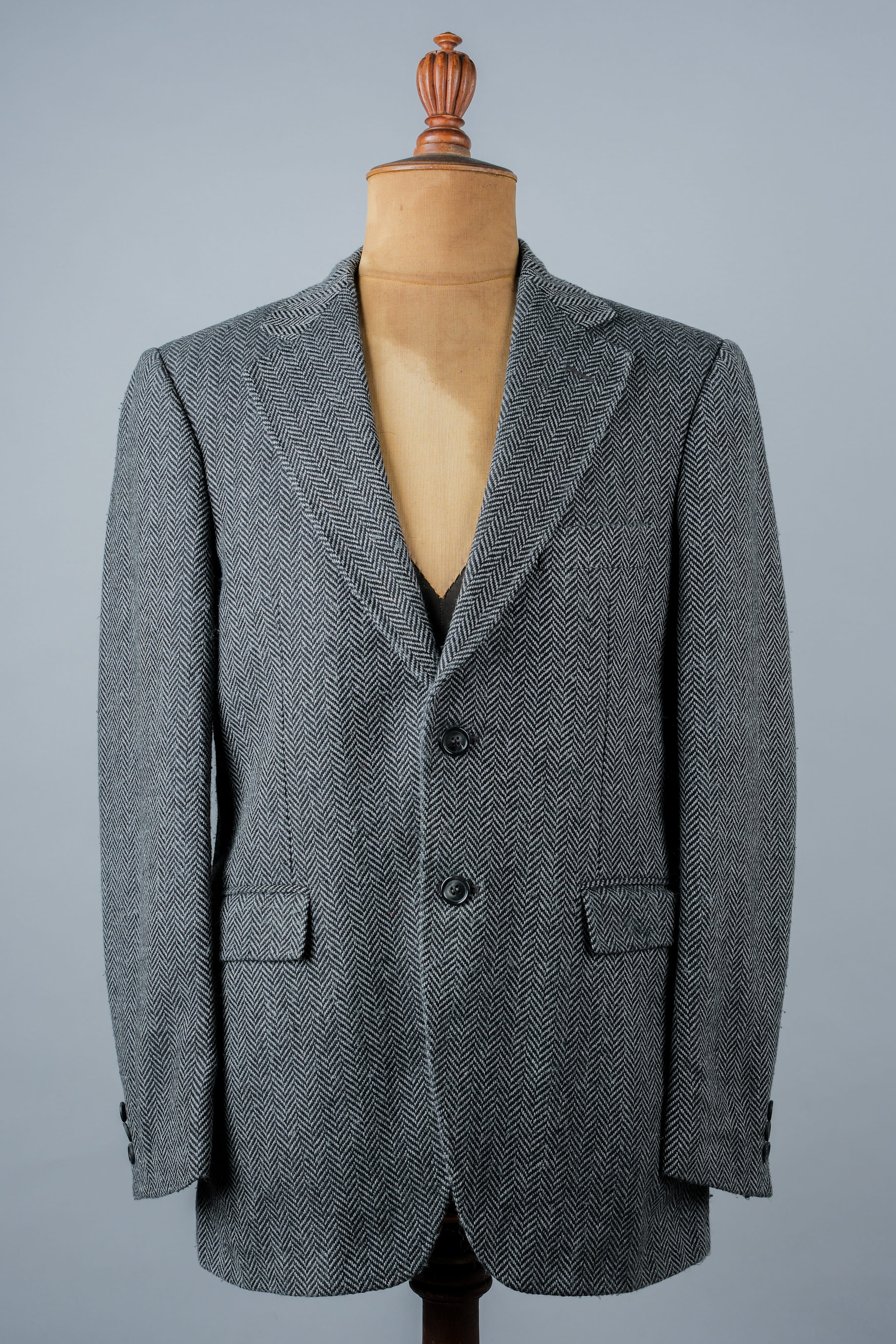 [~ 00's] Old Arnys Paris HBT Wool 2b Tailored Jacket