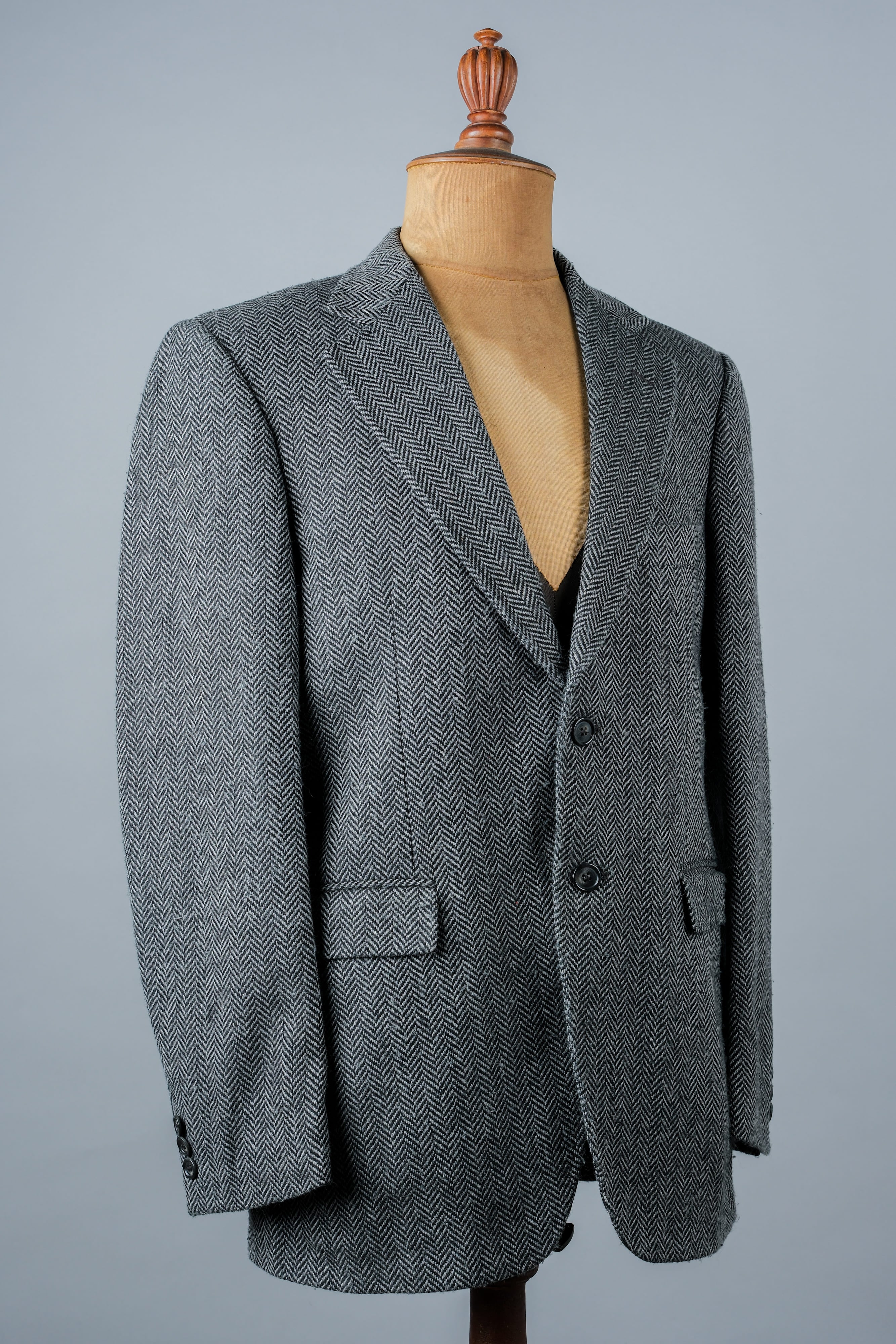 [~ 00's] Old Arnys Paris HBT Wool 2b Tailored Jacket