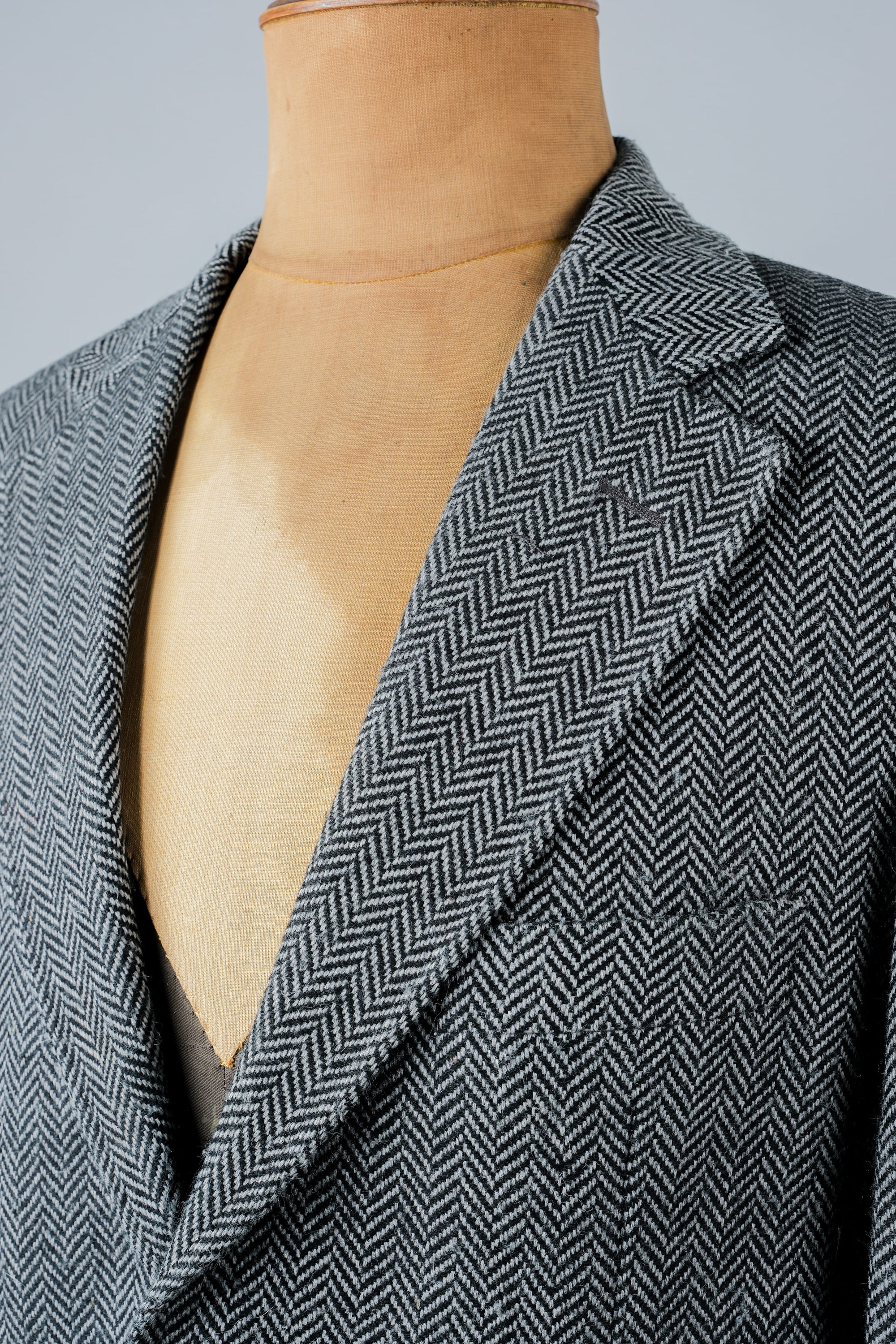 ［~00's］Old ARNYS PARIS HBT Wool 2B Tailored Jacket