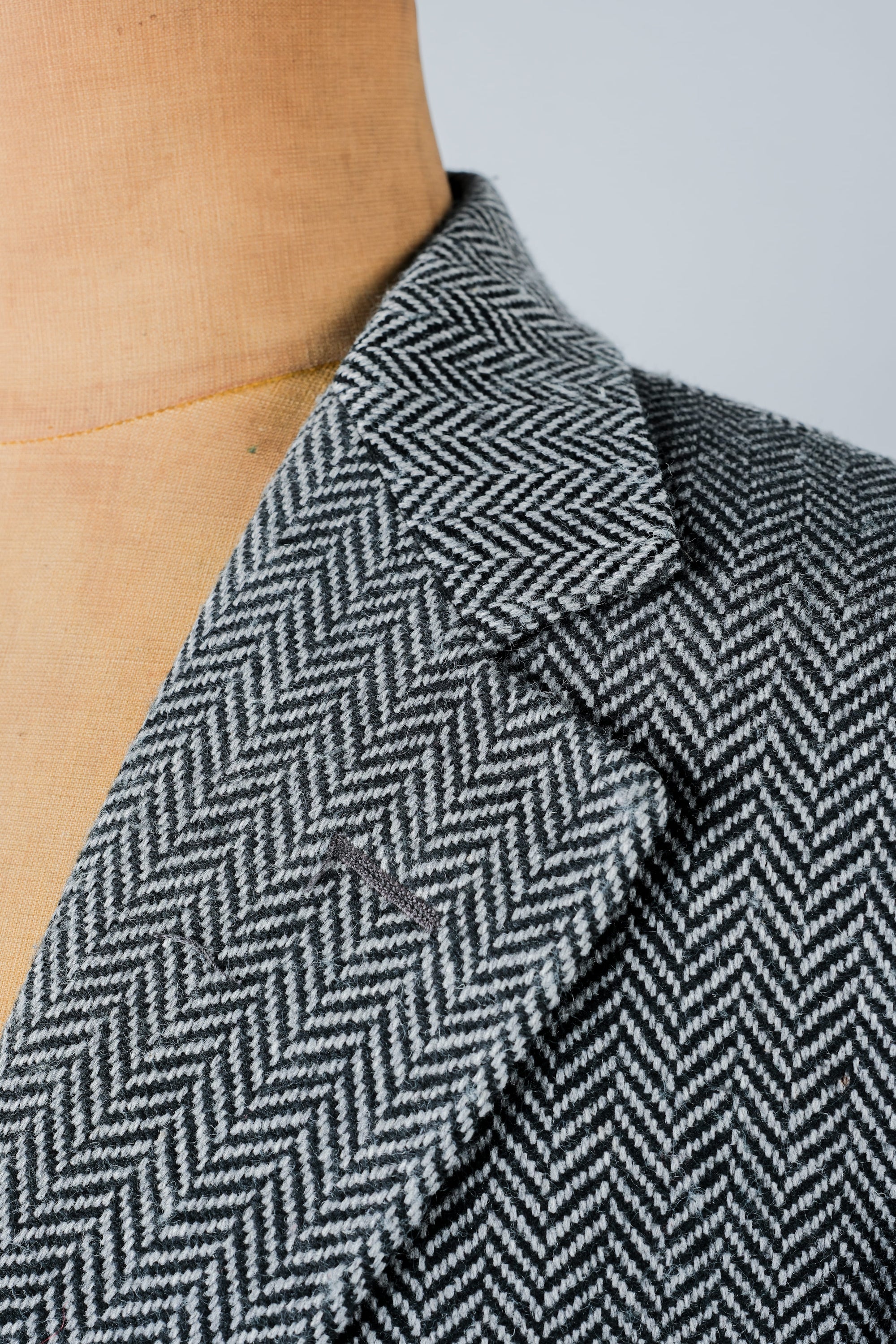 ［~00's］Old ARNYS PARIS HBT Wool 2B Tailored Jacket