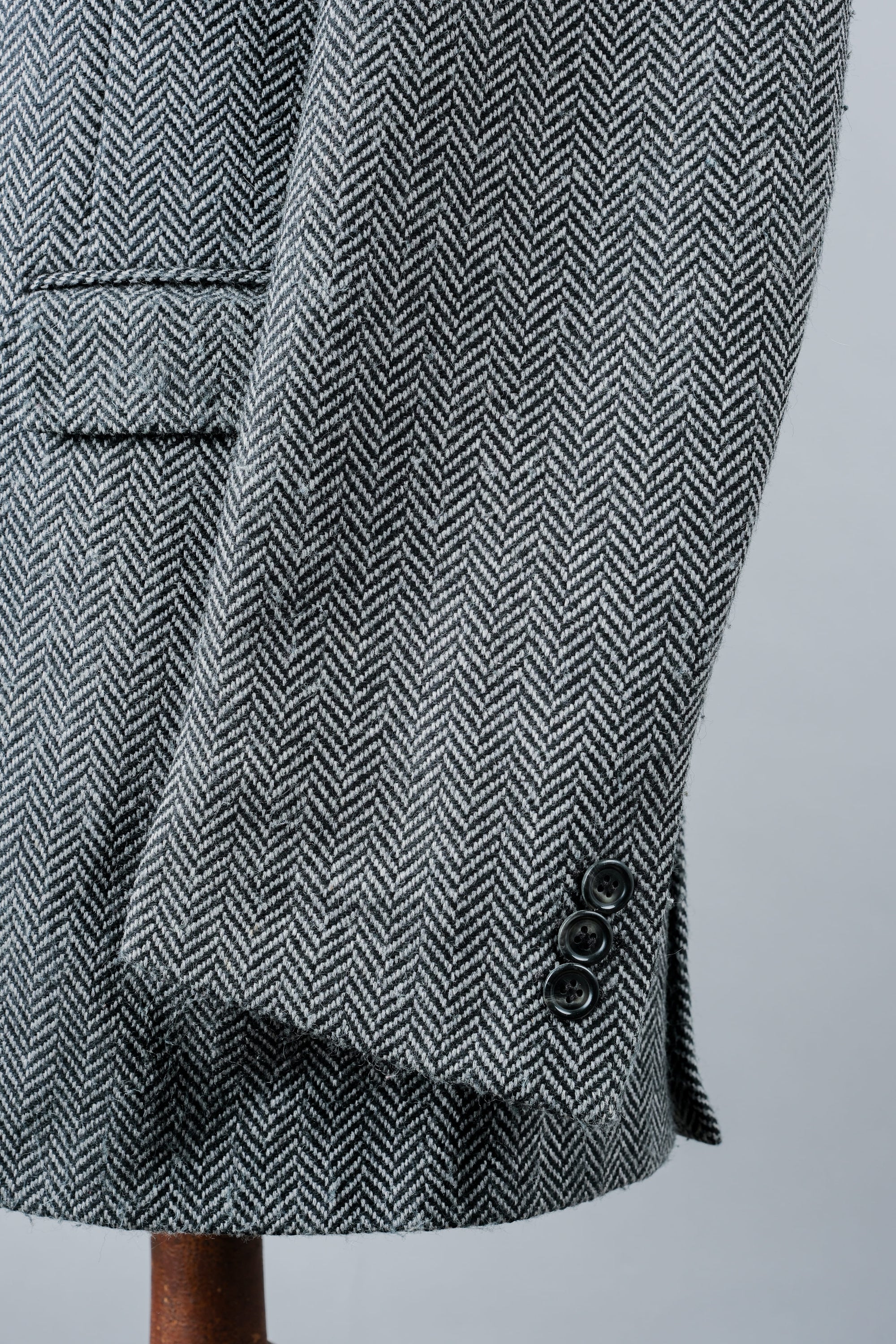 ［~00's］Old ARNYS PARIS HBT Wool 2B Tailored Jacket