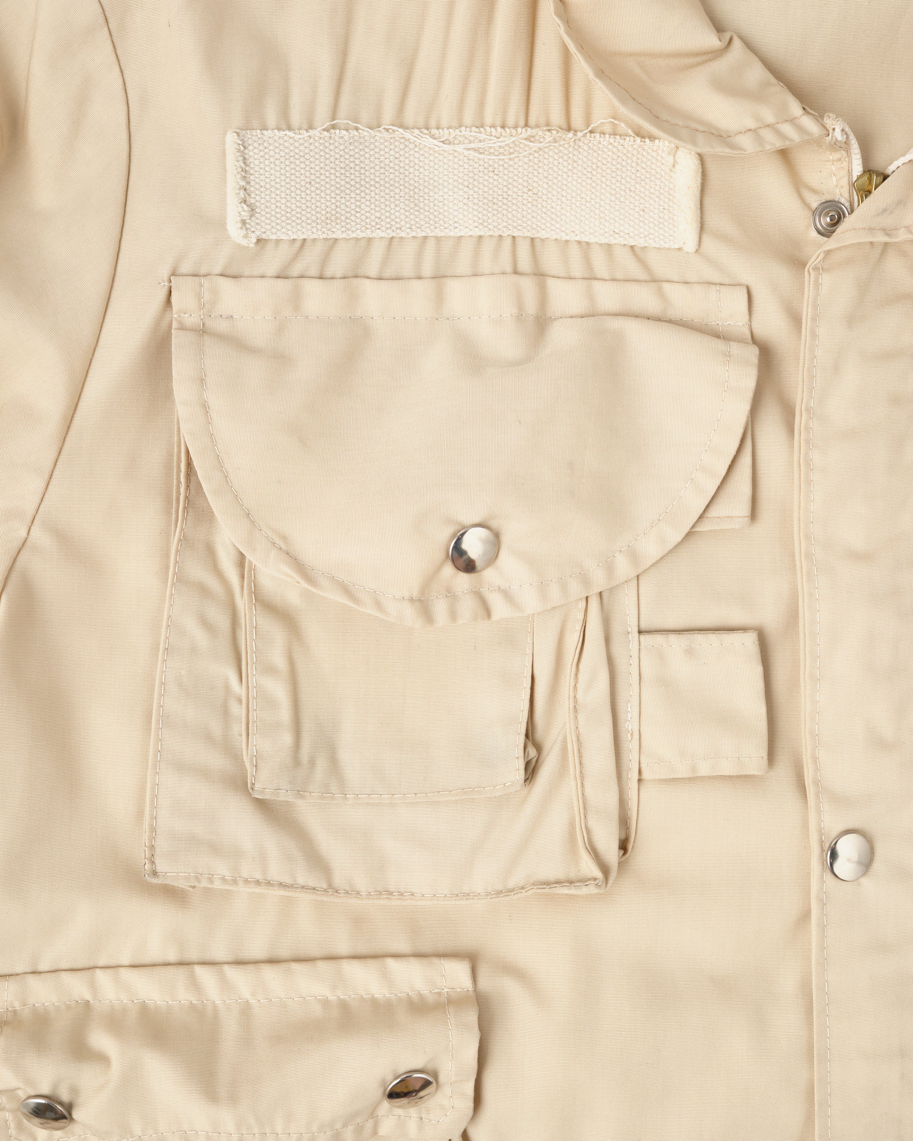 [~70's] French Vintage Multi Pocket Jacket
