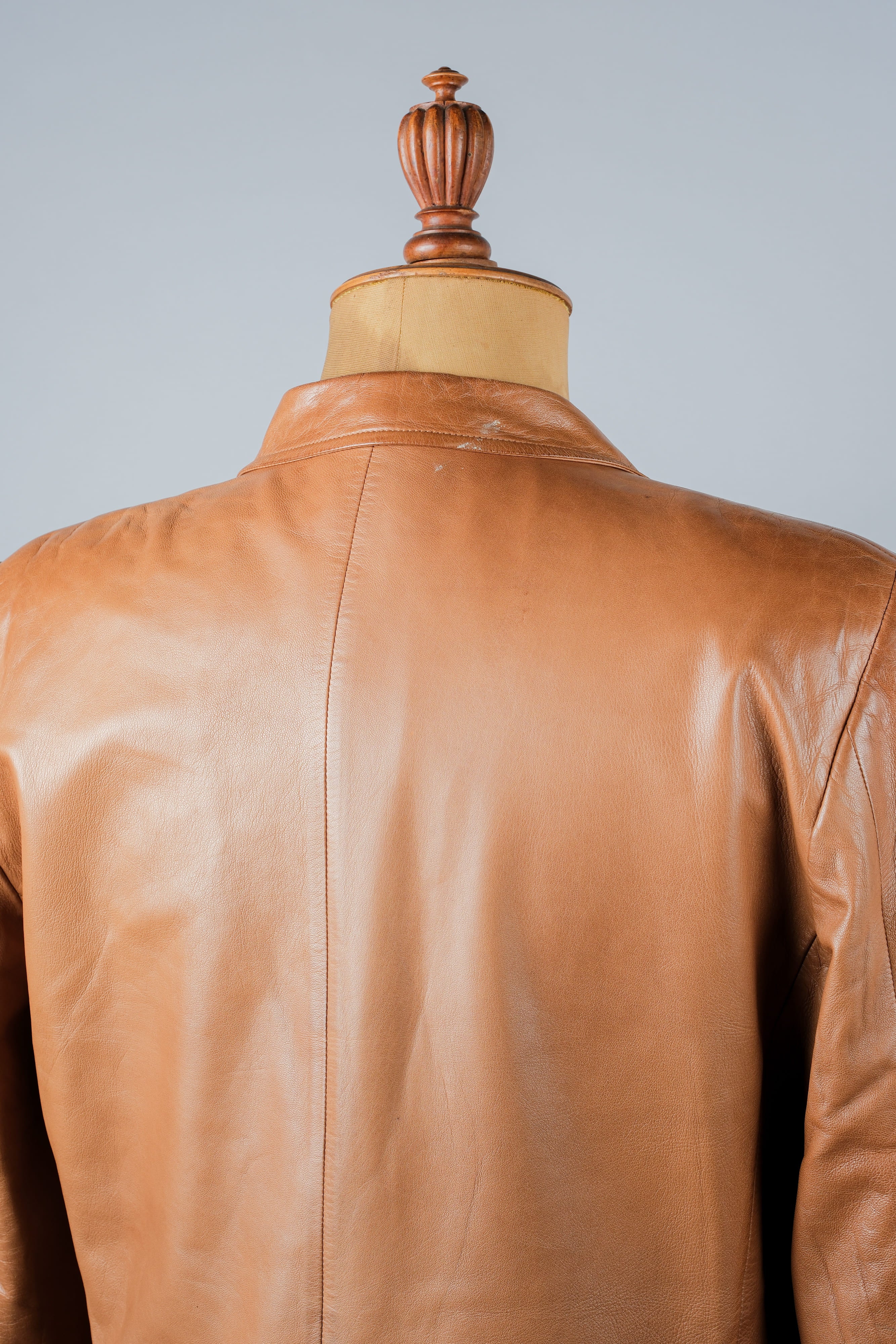 【~70’s】Old GUCCI Lambskin Leather 2B Tailored Jacket Size.48