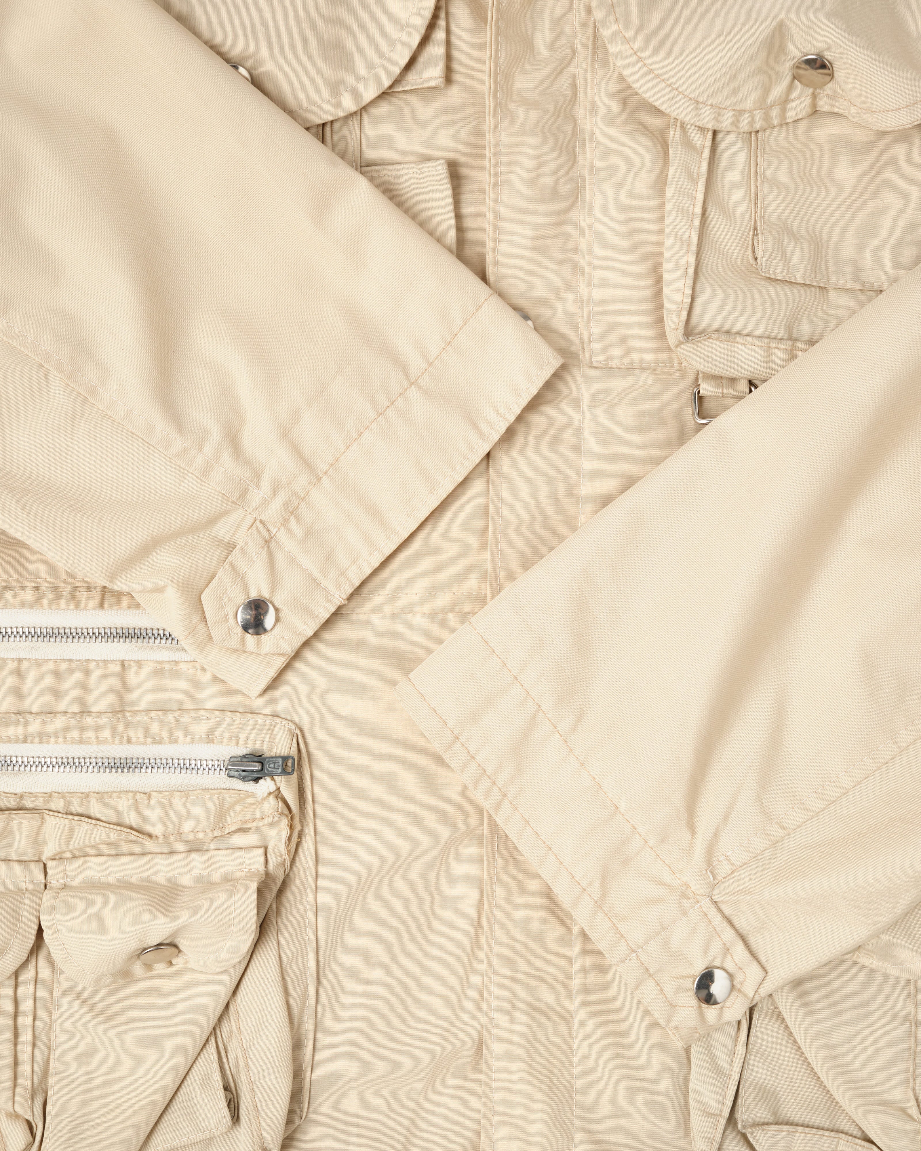 [~70's] French Vintage Multi Pocket Jacket