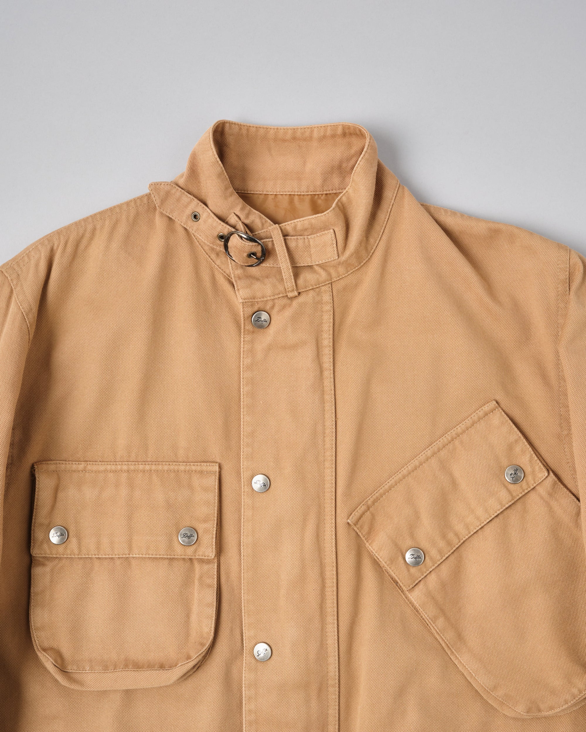 ［~80’s］Vintage The Duffer of ST.George Cotton Motorcycle Jacket Size.M
