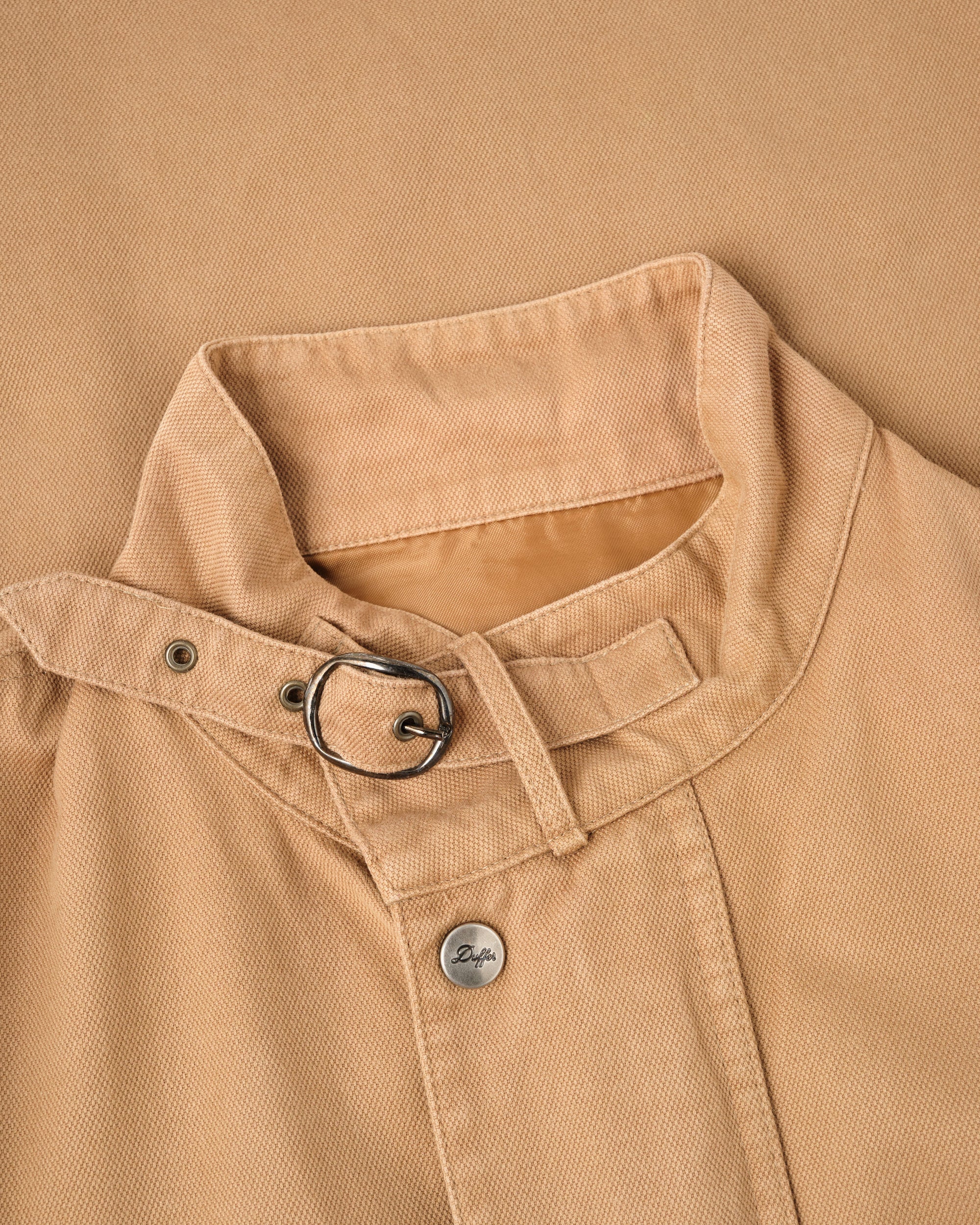 ［~80’s］Vintage The Duffer of ST.George Cotton Motorcycle Jacket Size.M