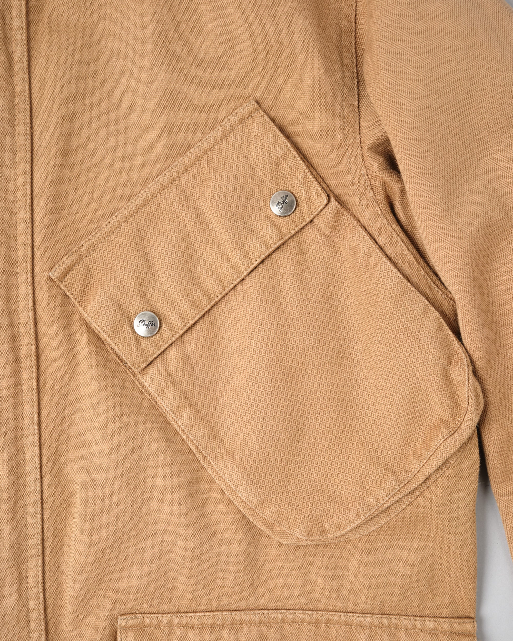 ［~80’s］Vintage The Duffer of ST.George Cotton Motorcycle Jacket Size.M
