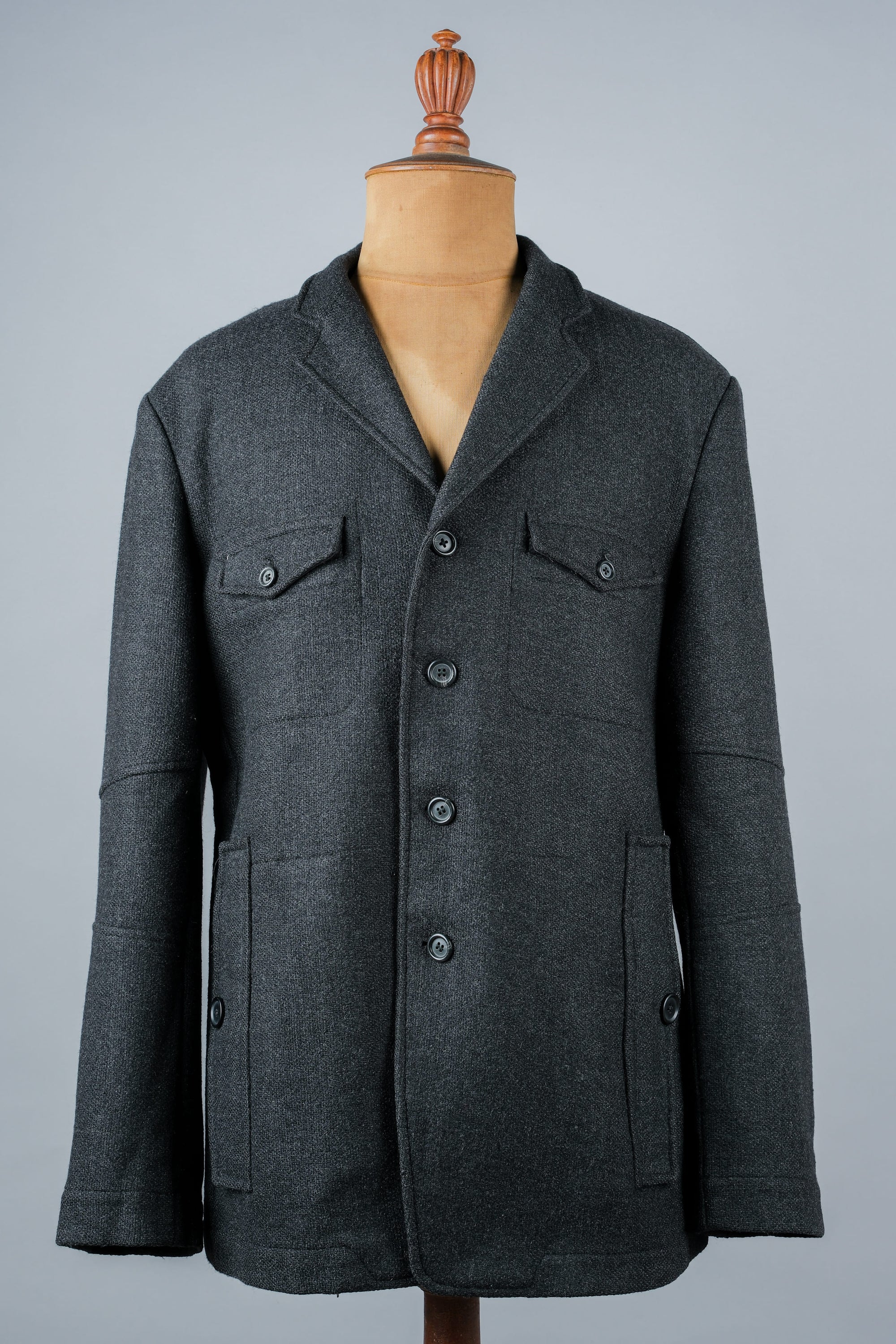 ［~00’s］Old DRIES VAN NOTEN 4 Pockets Wool Lapel Jacket