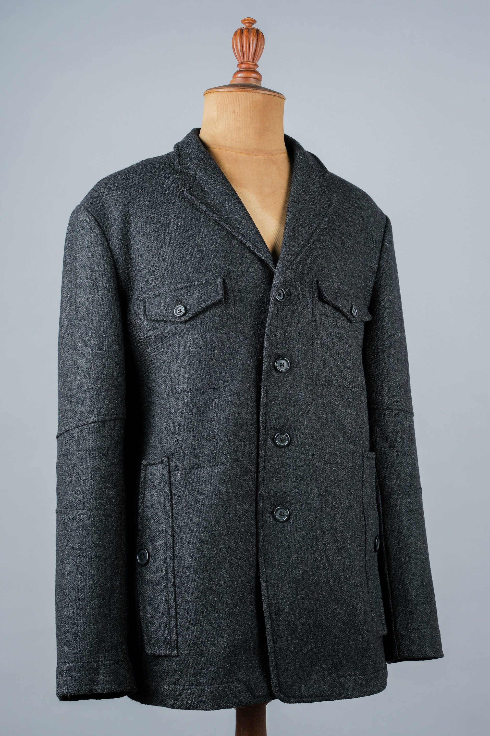 ［~00’s］Old DRIES VAN NOTEN 4 Pockets Wool Lapel Jacket