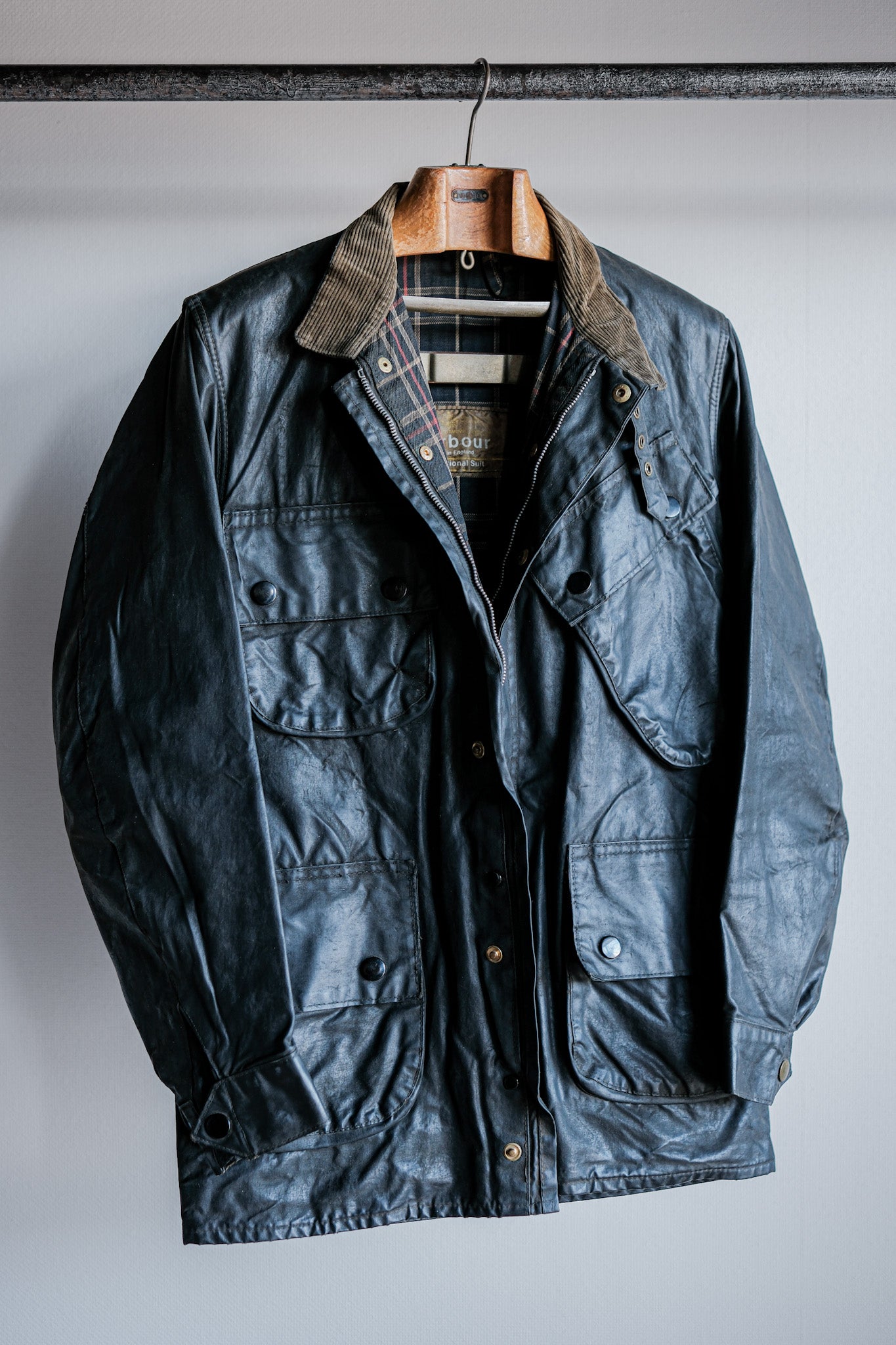 ［~70's］Vintage Barbour "International Suit" 1 Crest "Gold Label"