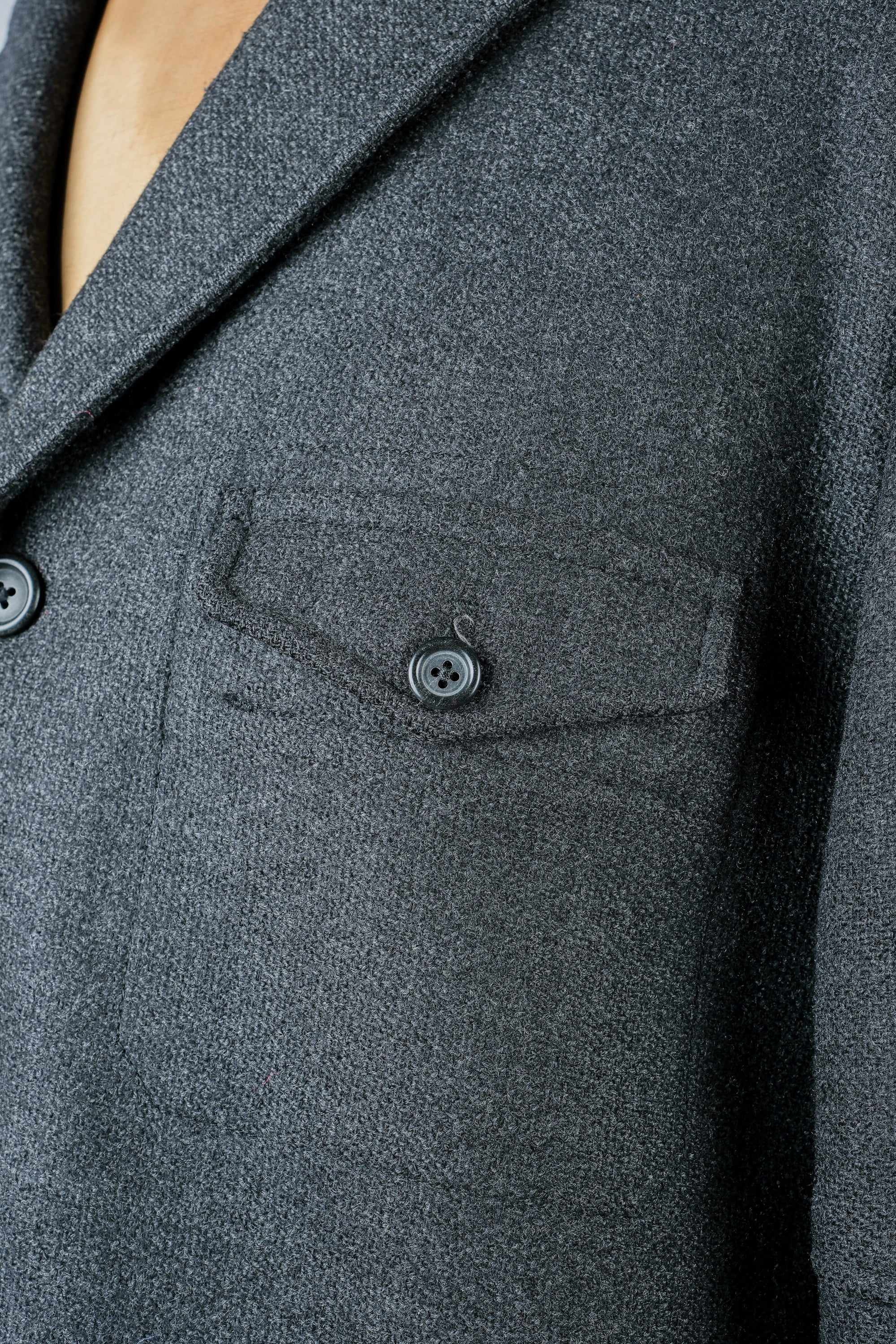［~00’s］Old DRIES VAN NOTEN 4 Pockets Wool Lapel Jacket