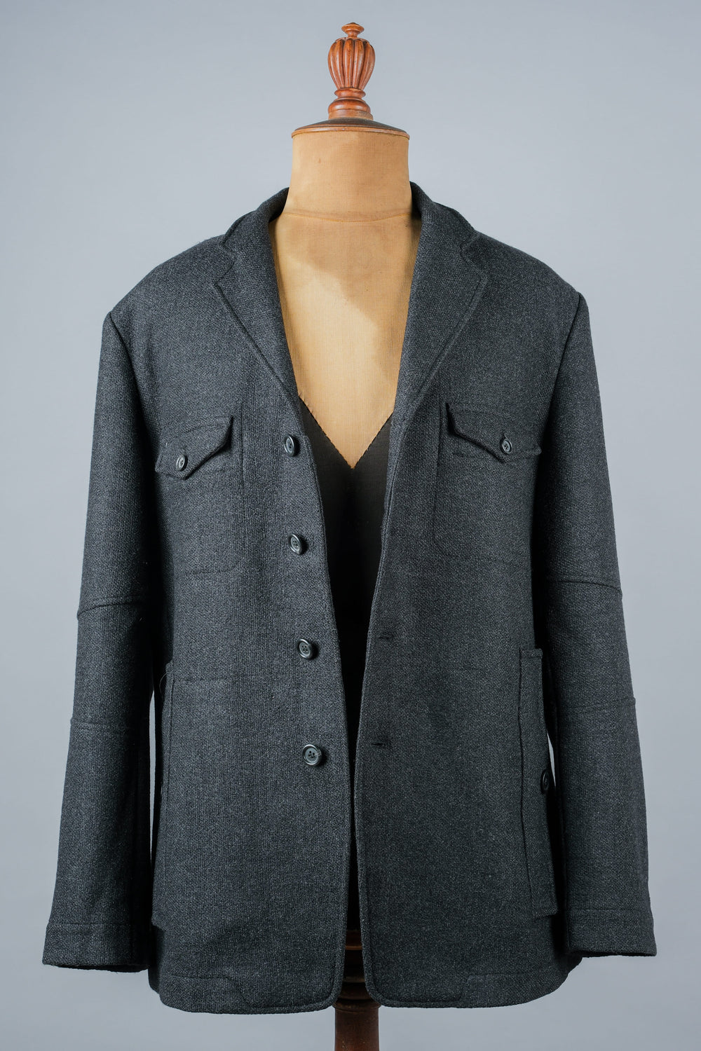 ［~00’s］Old DRIES VAN NOTEN 4 Pockets Wool Lapel Jacket