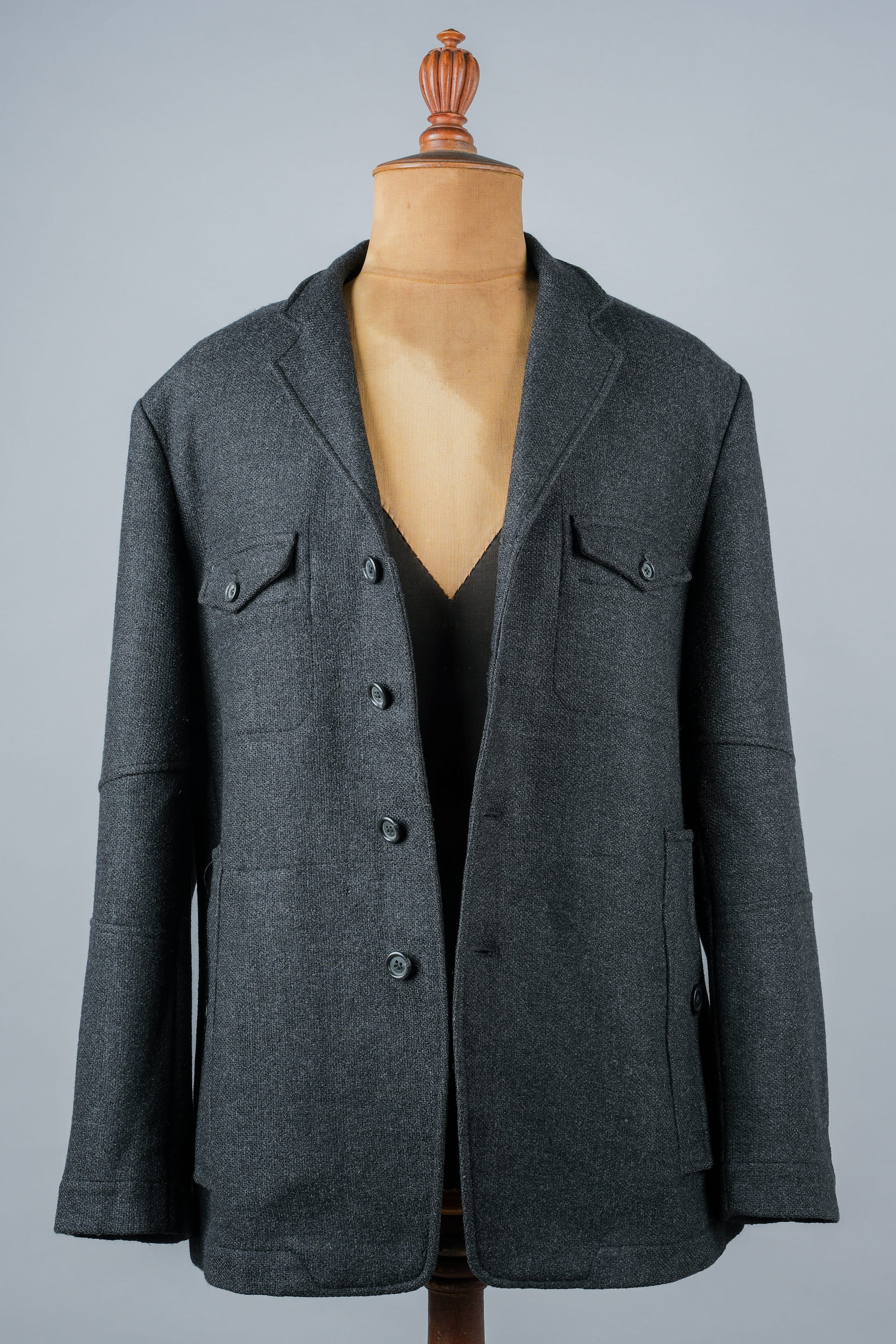 ［~00’s］Old DRIES VAN NOTEN 4 Pockets Wool Lapel Jacket