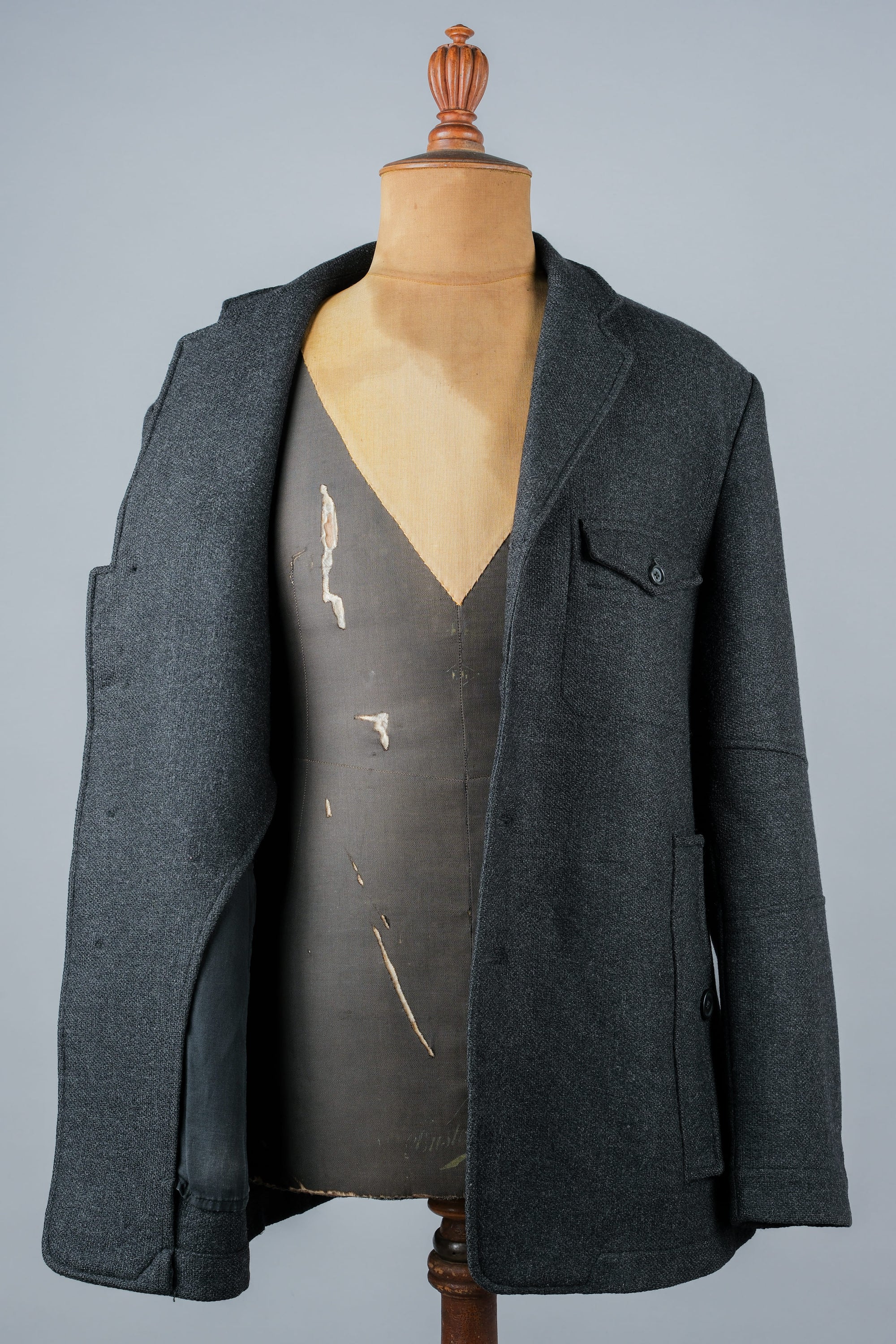 ［~00’s］Old DRIES VAN NOTEN 4 Pockets Wool Lapel Jacket