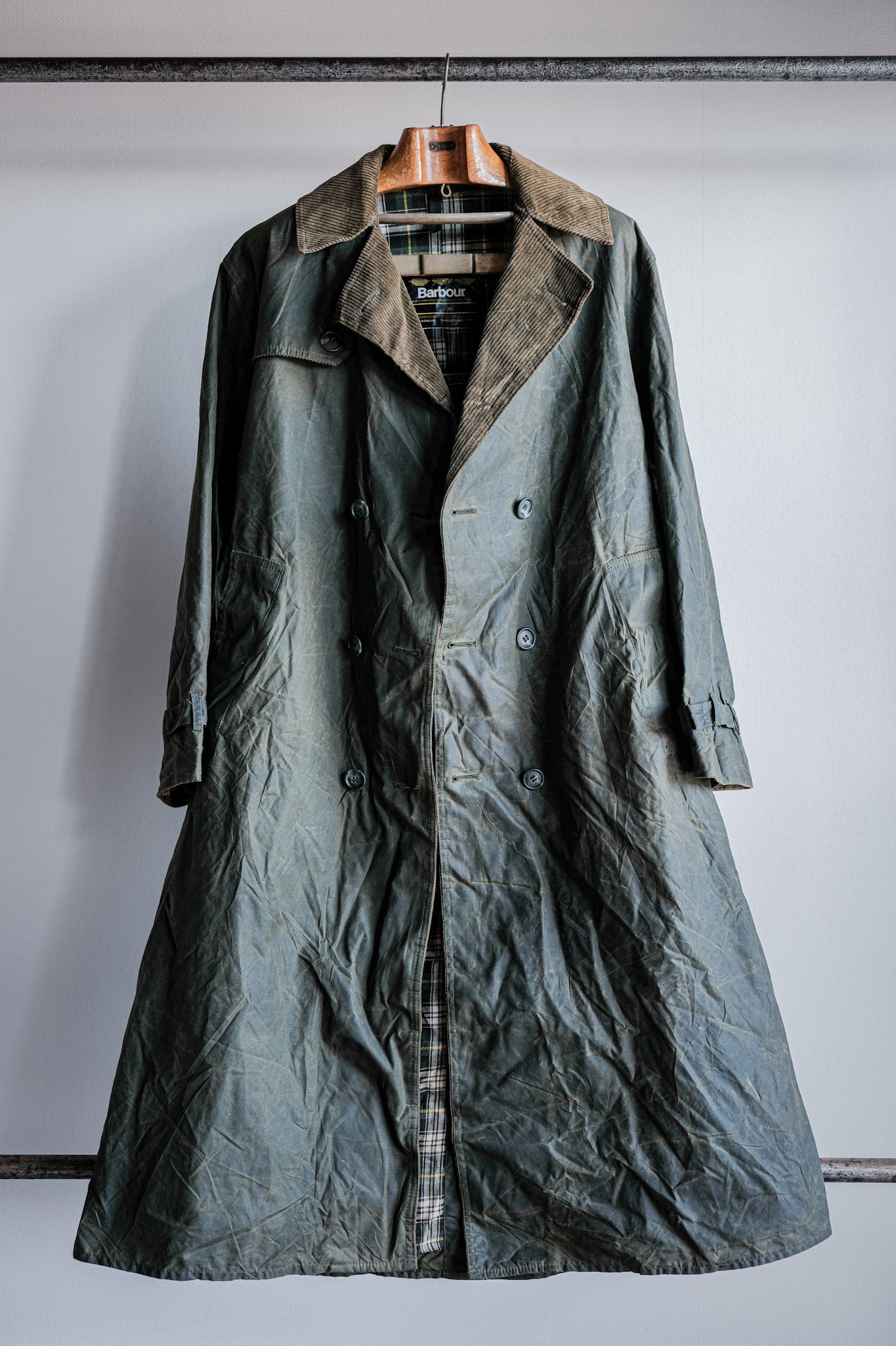 [~ 90's] Barbour vintage "coat de coffre" 3 CREST