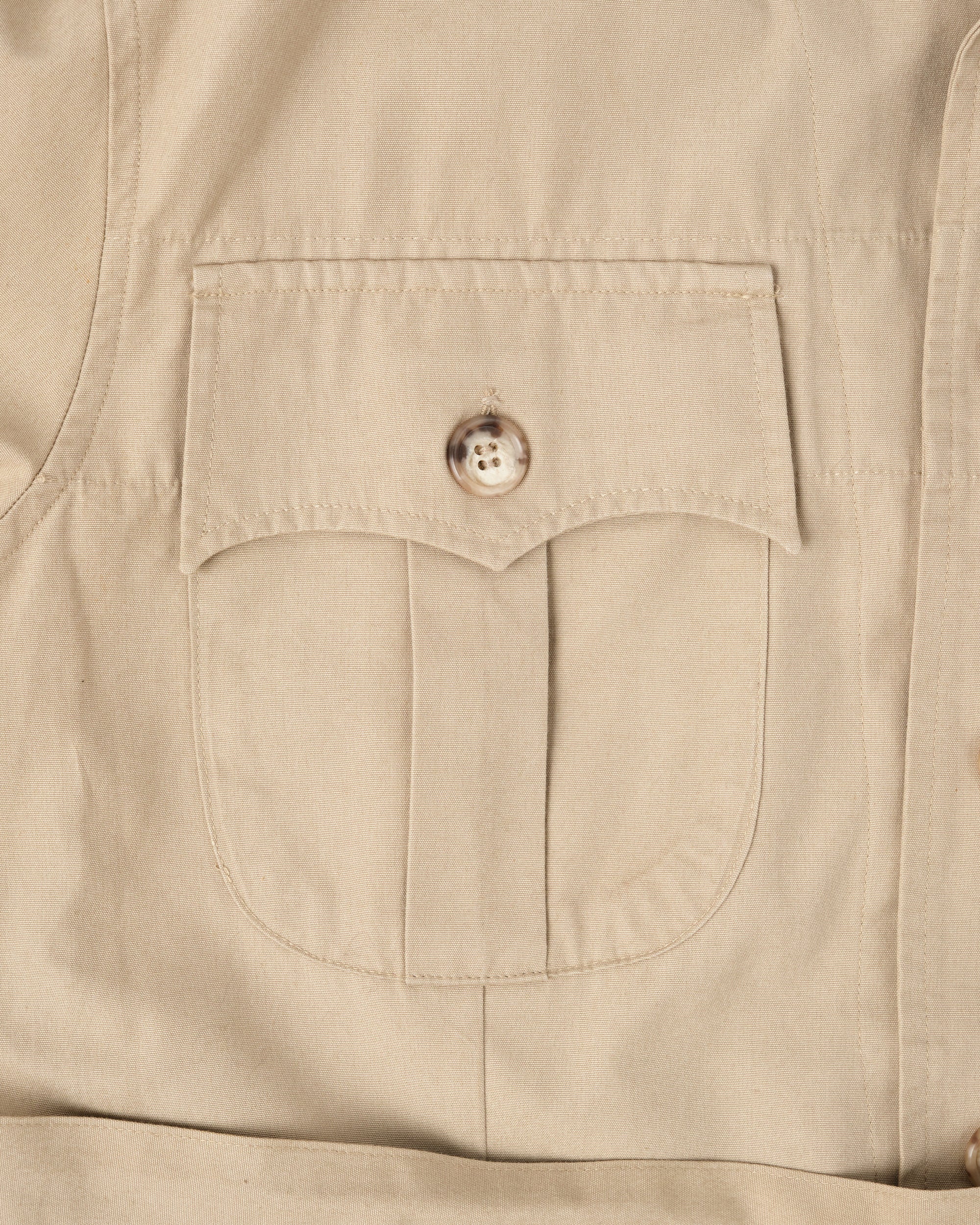 【~80's】Vintage Willis&Geiger Bush Poplin Safari Jacket Size.42 "Made in U.S.A."