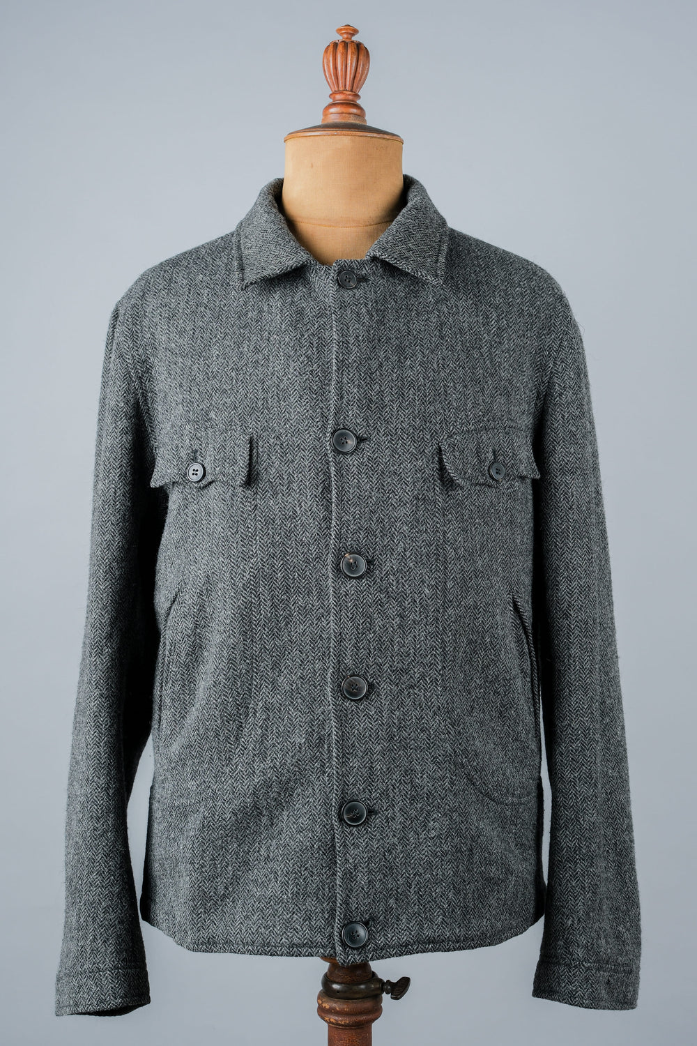［~00’s］Old DRIES VAN NOTEN HBT Wool Jacket Size.LARGE