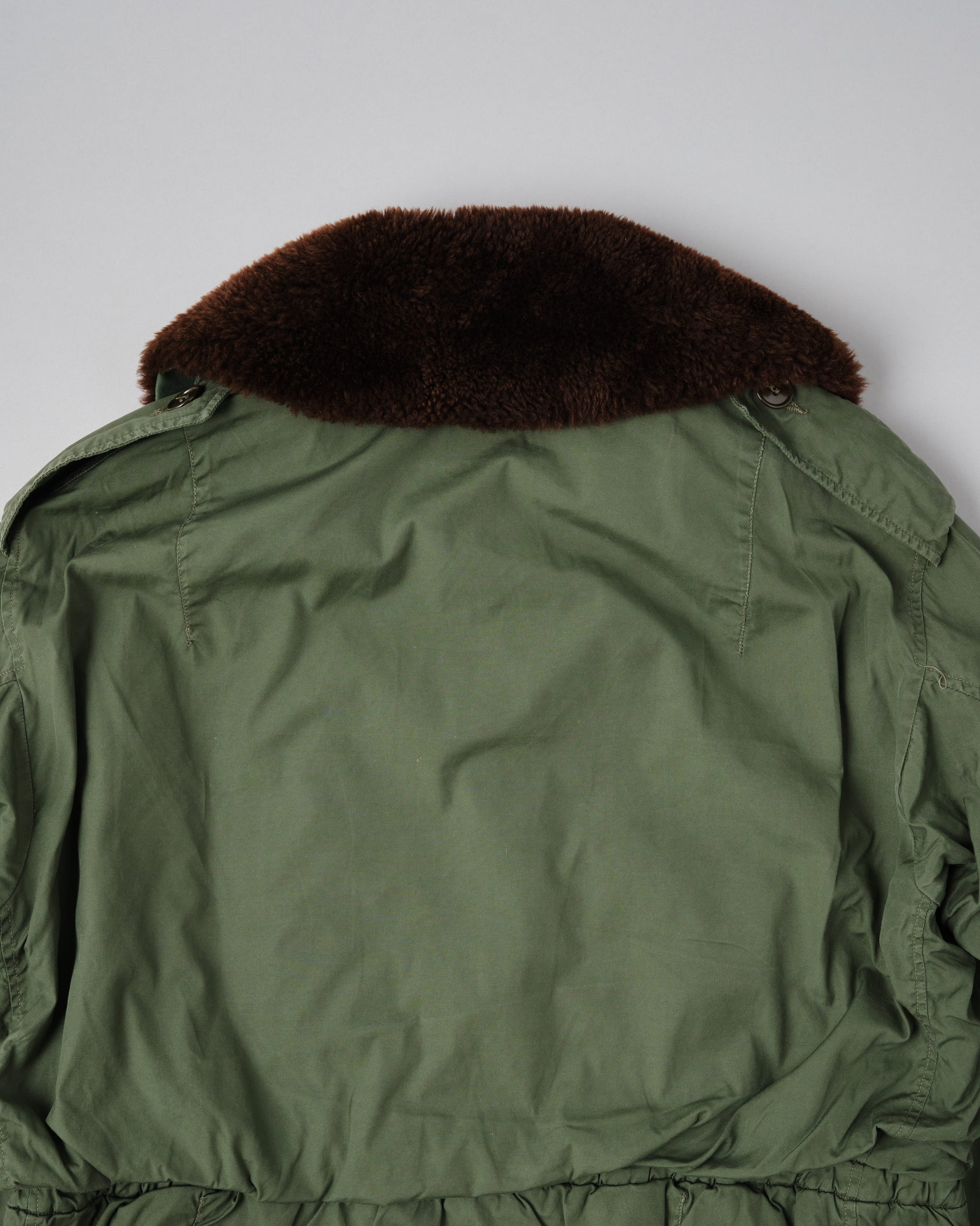 ［~60's］French Air Force Cotton Flight Jacket With Boa Collar Size.104MGM