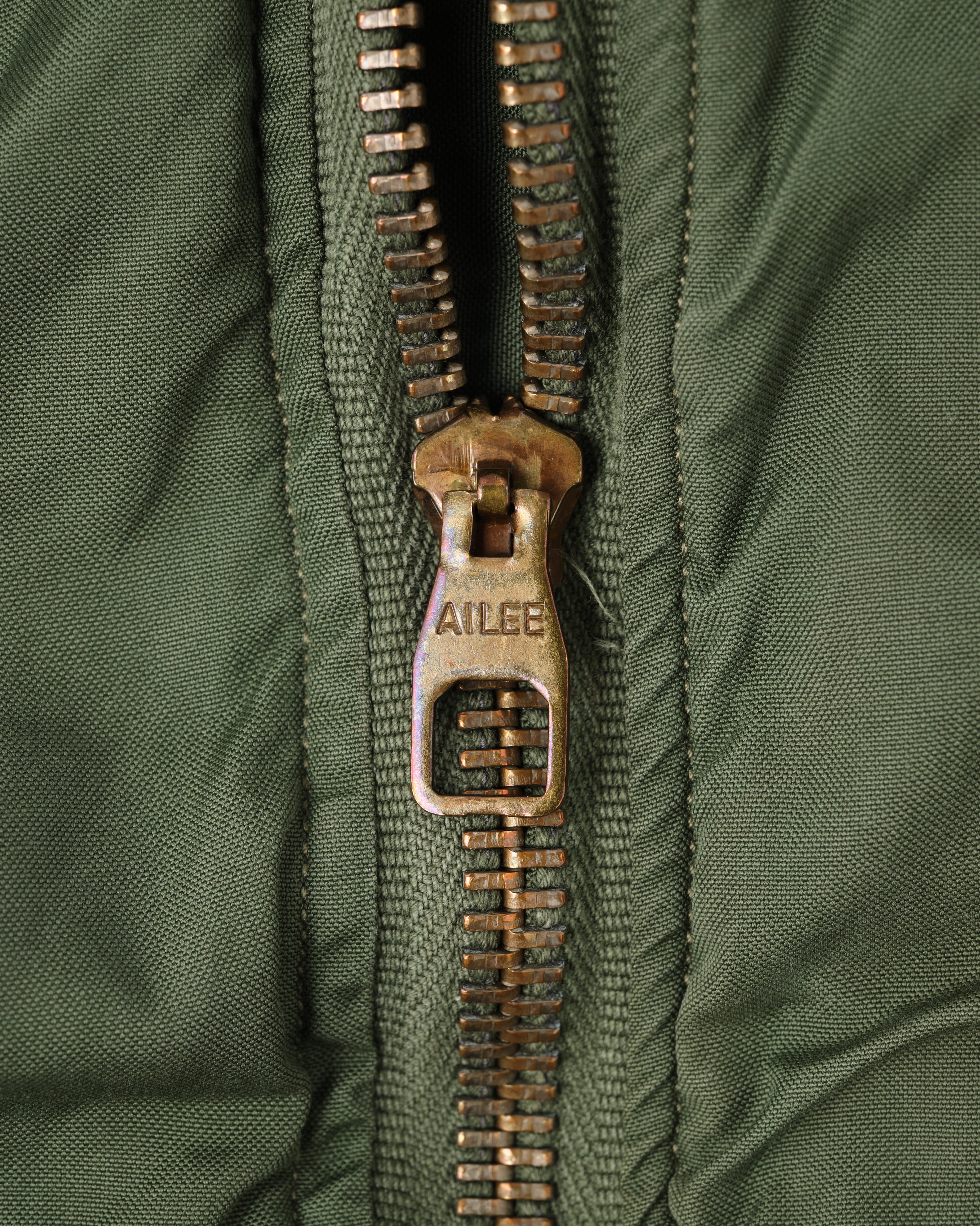 [~60's] French Air Force Cotton Flight Jacket With Boa Collar Size.104MGM