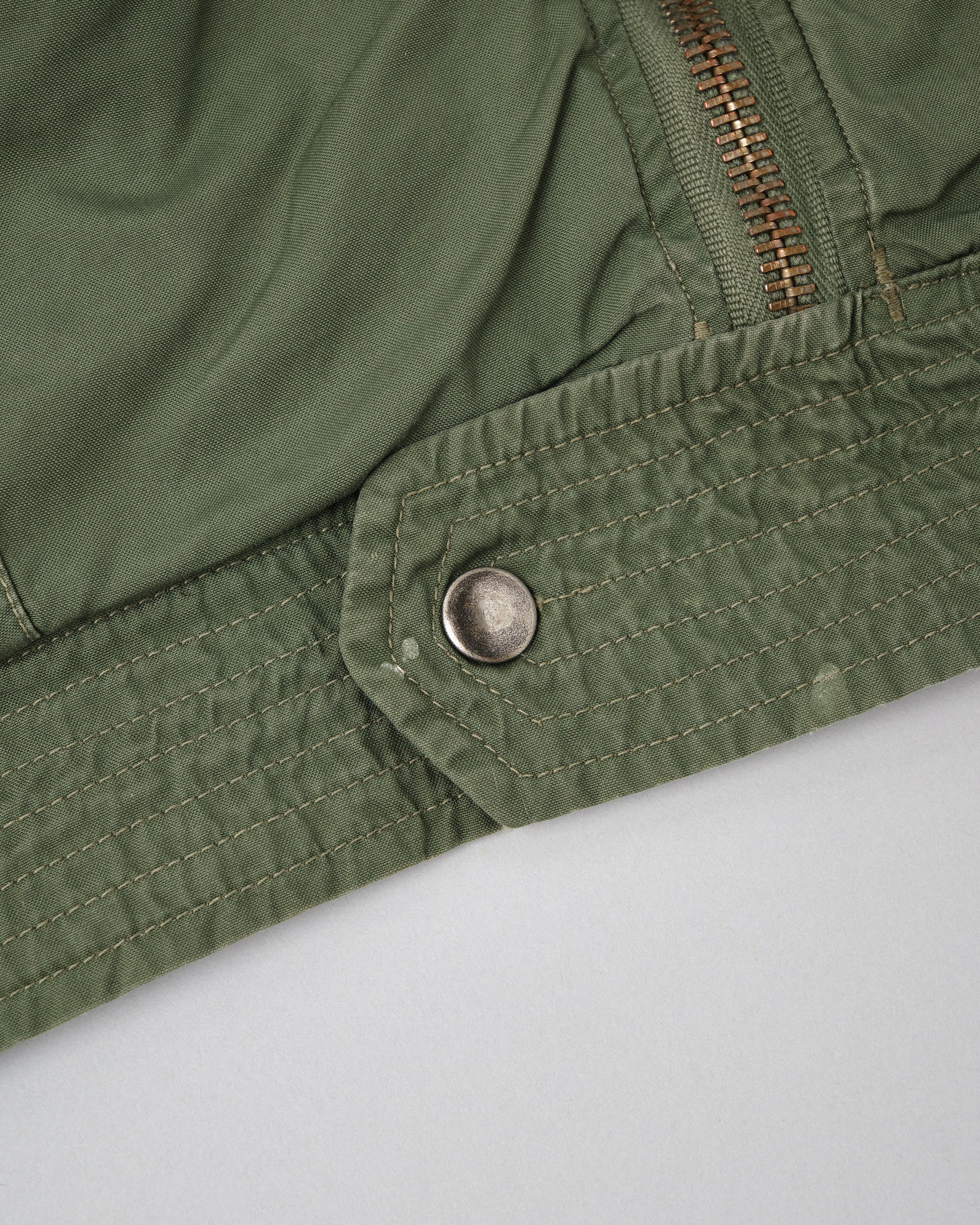 ［~60's］French Air Force Cotton Flight Jacket With Boa Collar Size.104MGM