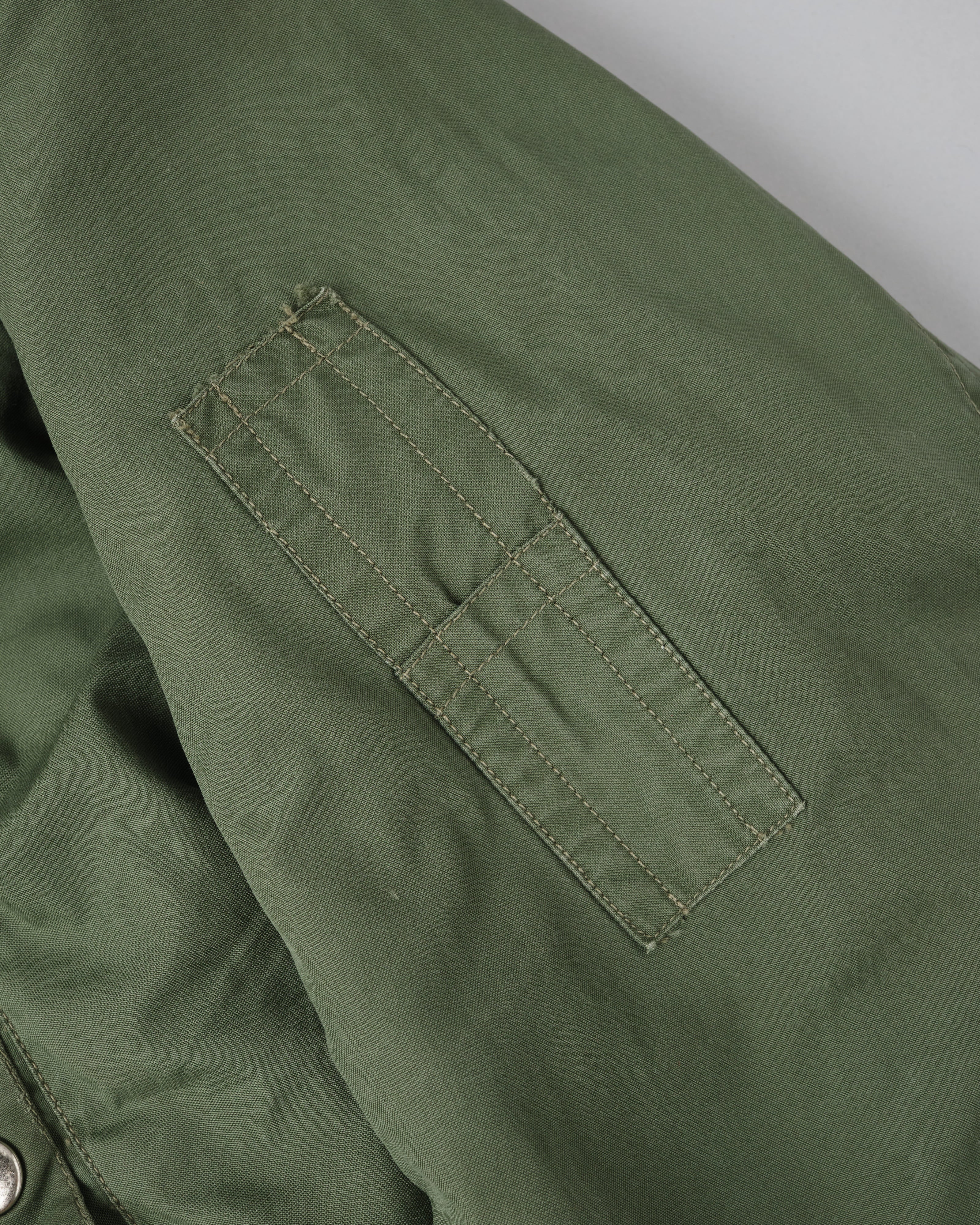 [~60's] French Air Force Cotton Flight Jacket With Boa Collar Size.104MGM