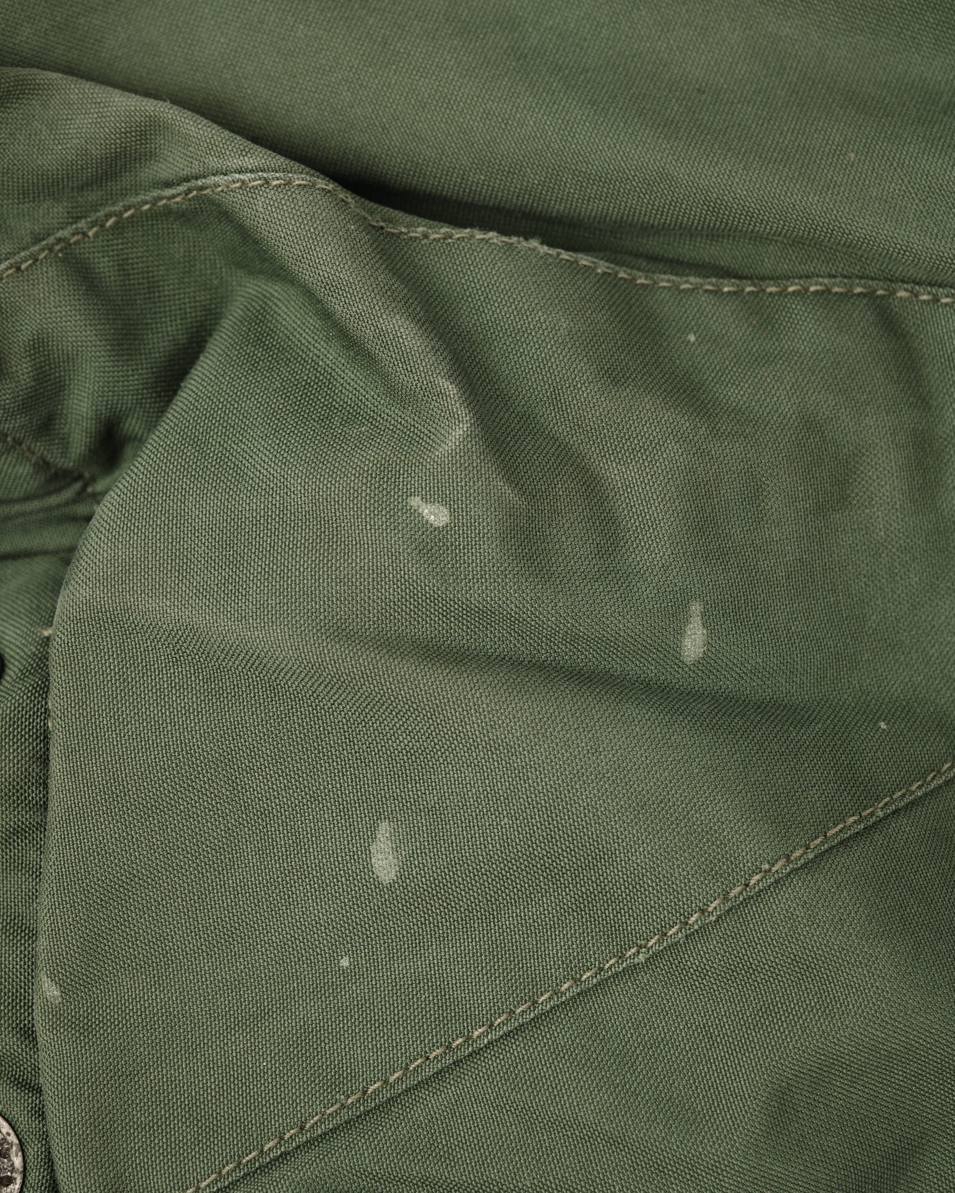 [~60's] French Air Force Cotton Flight Jacket With Boa Collar Size.104MGM