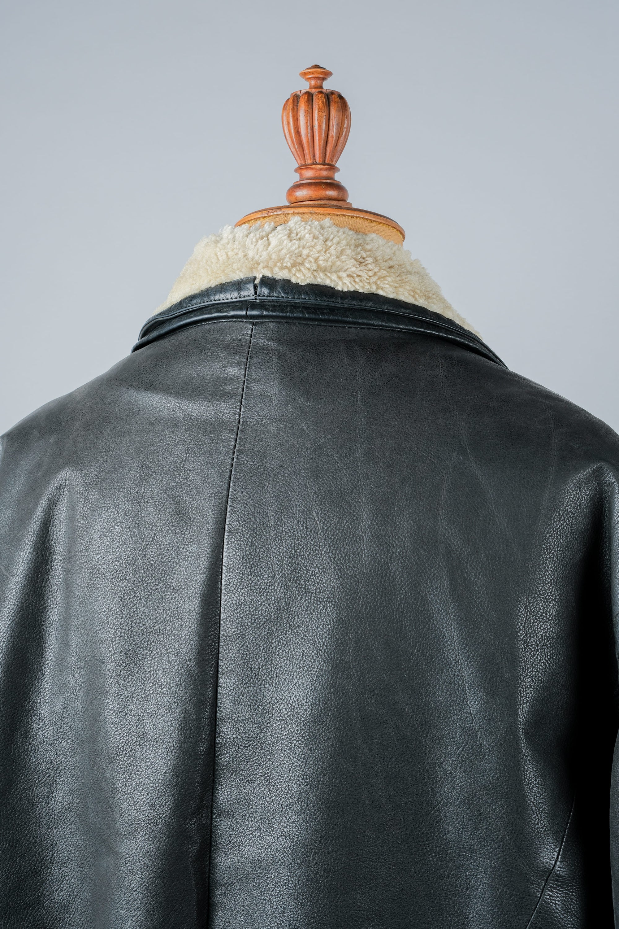 ［~90's］Old SERAPHIN Zip Up Leather Blouson