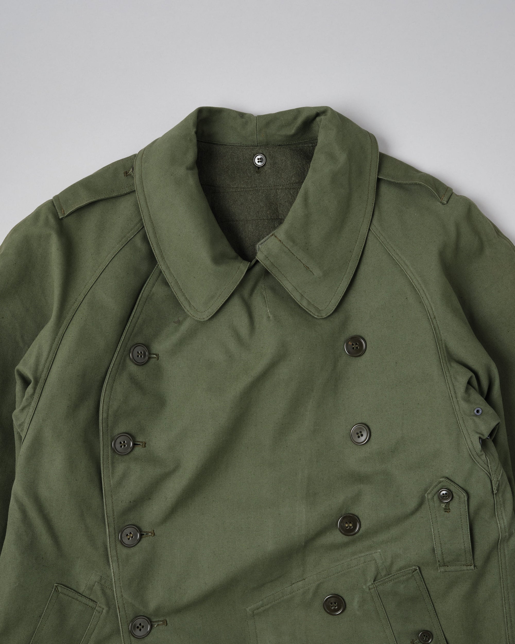 ［~50's］French Air Force M38 Double Breasted Motorcycle Jacket With Liner Size.96-100 "Dead Stock"