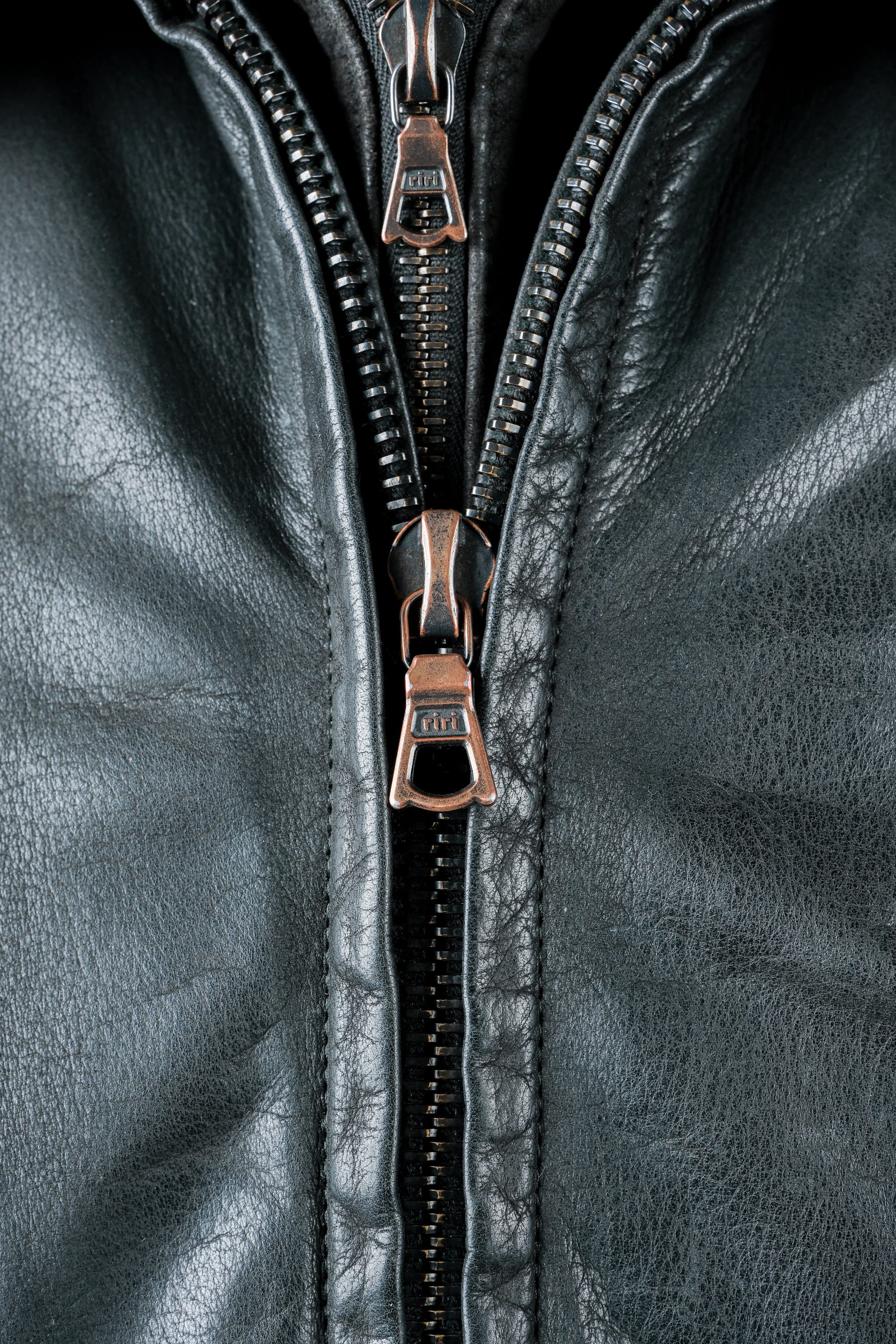 ［~90's］Old SERAPHIN Zip Up Leather Blouson