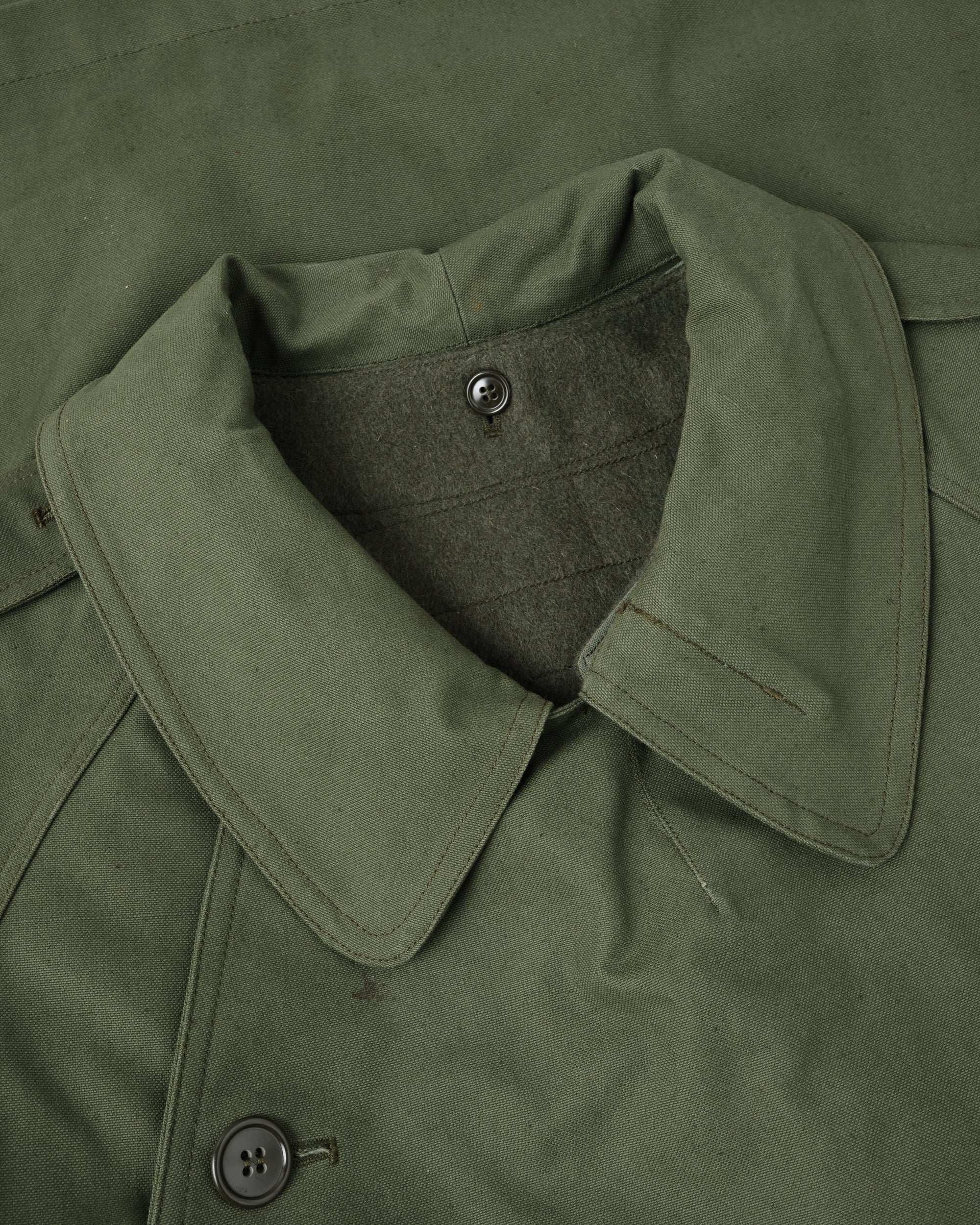 ［~50's］French Air Force M38 Double Breasted Motorcycle Jacket With Liner Size.96-100 "Dead Stock"