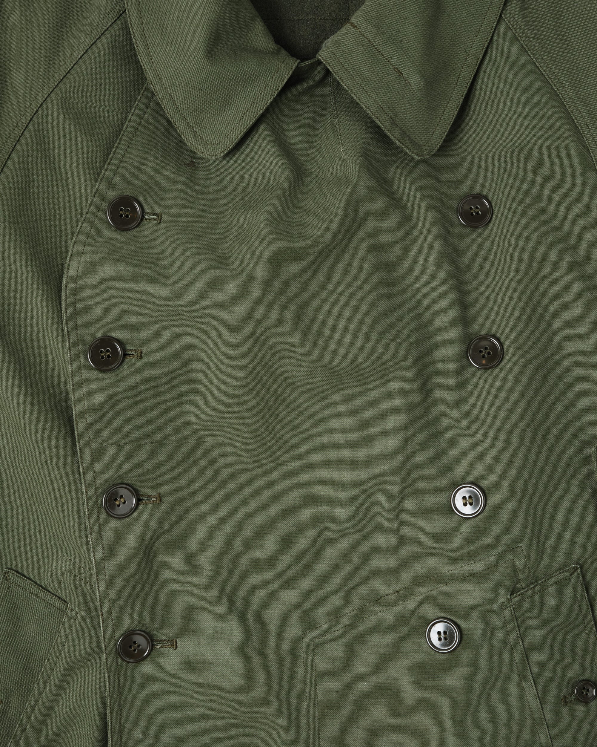 ［~50's］French Air Force M38 Double Breasted Motorcycle Jacket With Liner Size.96-100 "Dead Stock"
