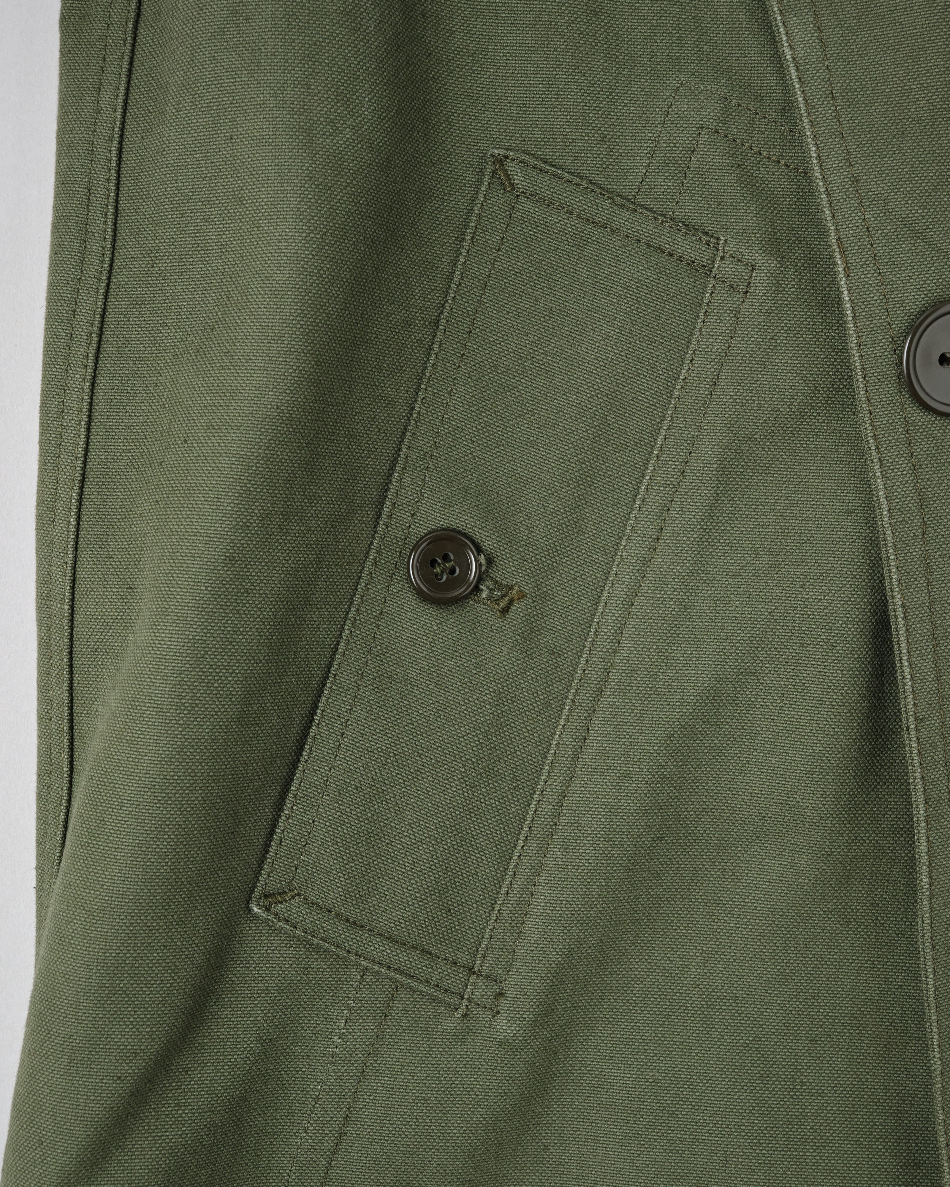 [~50's] French Air Force M38 Double Breasted Motorcycle Jacket With Liner Size.96-100 "Dead Stock"