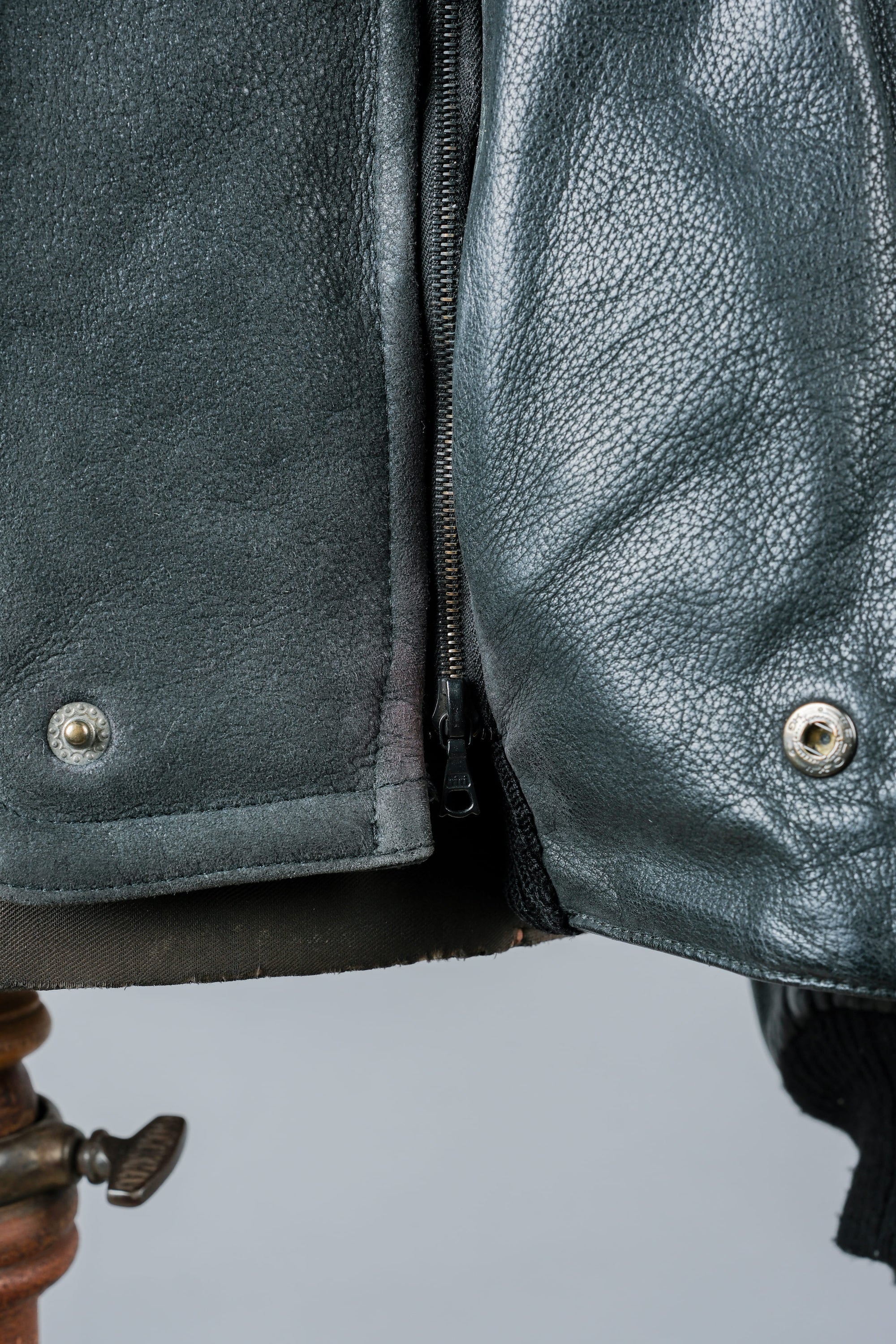 ［~90's］Old SERAPHIN Zip Up Leather Blouson