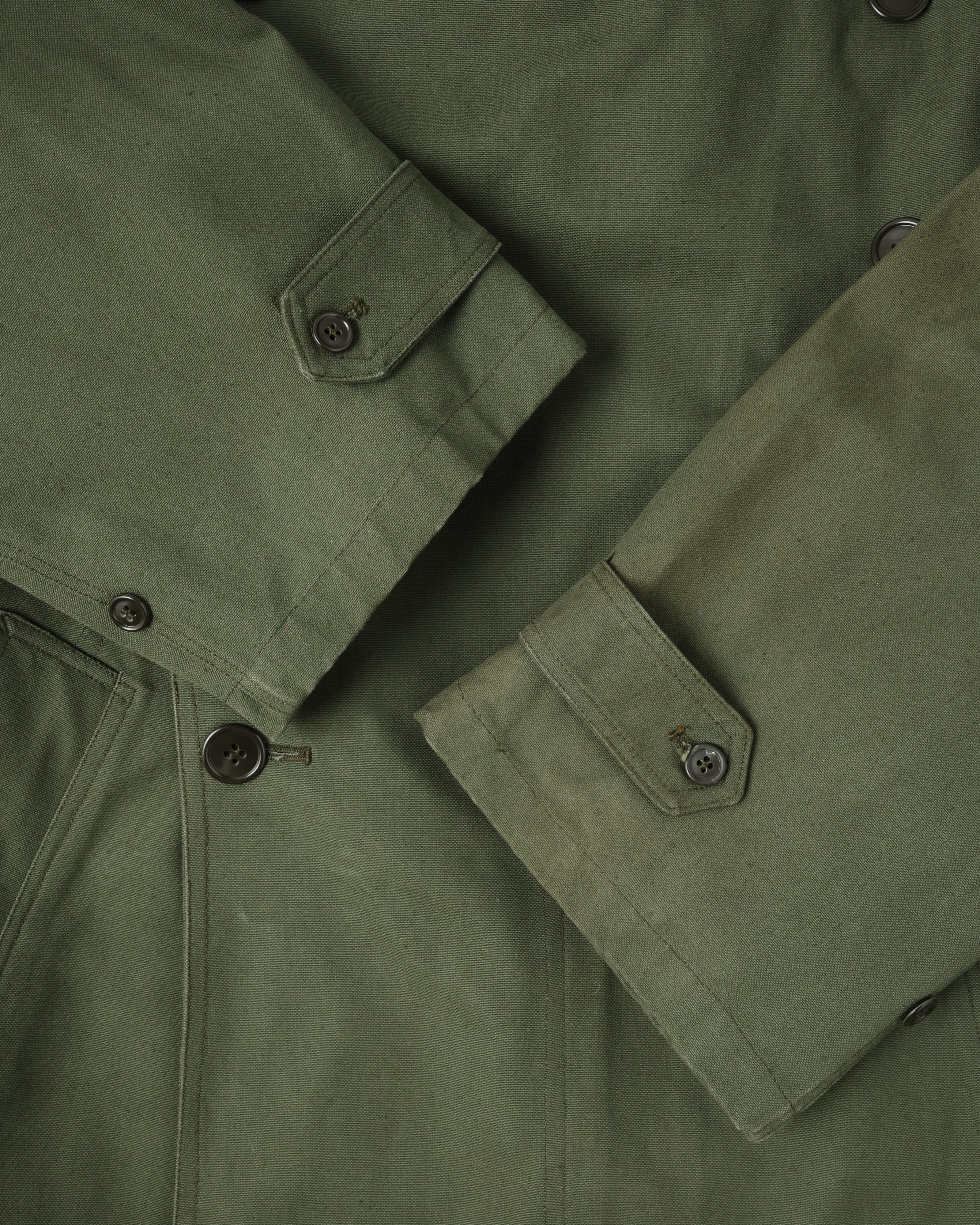 [~50's] French Air Force M38 Double Breasted Motorcycle Jacket With Liner Size.96-100 "Dead Stock"