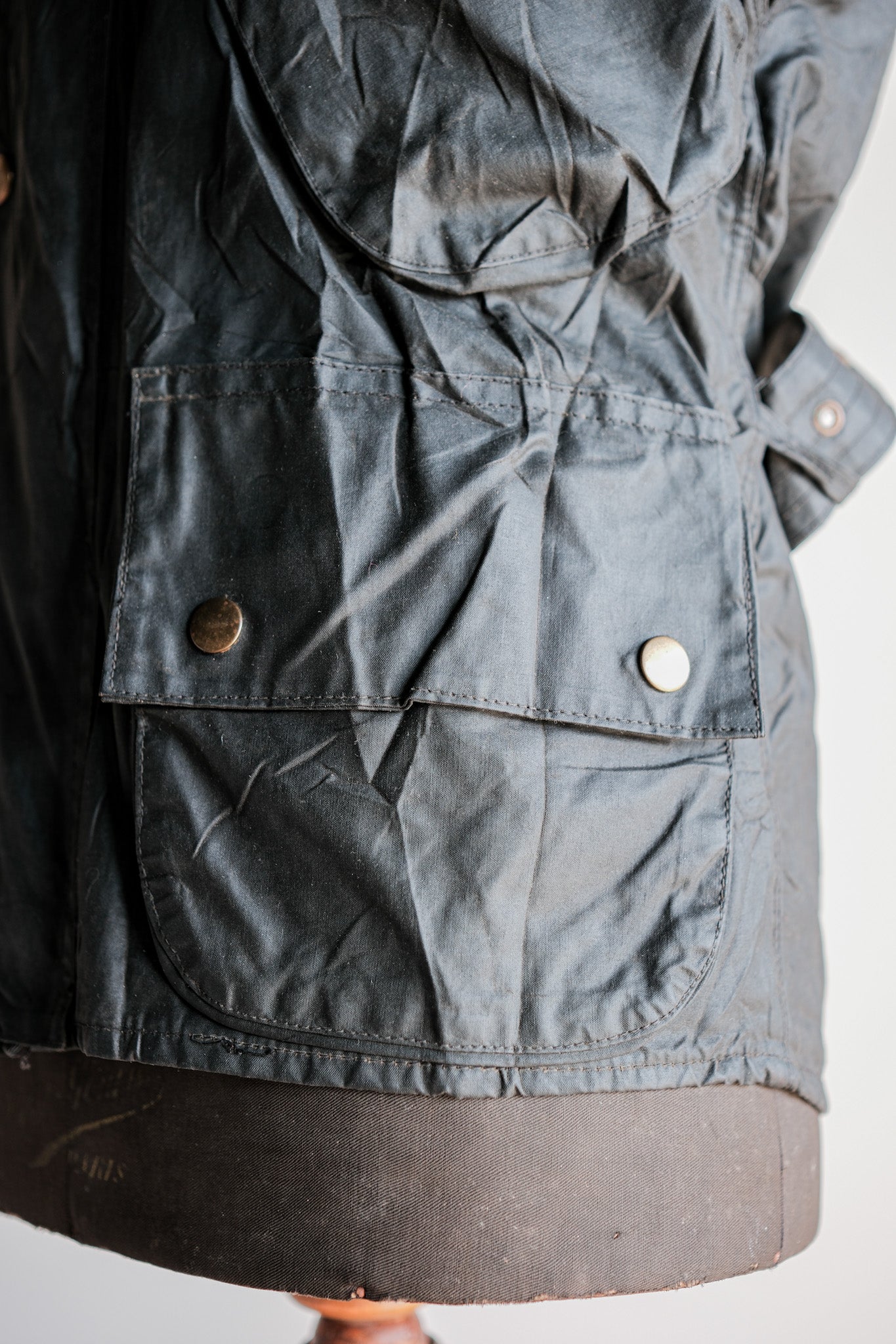 【~70's】Vintage Barbour "INTERNATIONAL LIGHTWEIGHT SUIT" Yellow Label Size.34