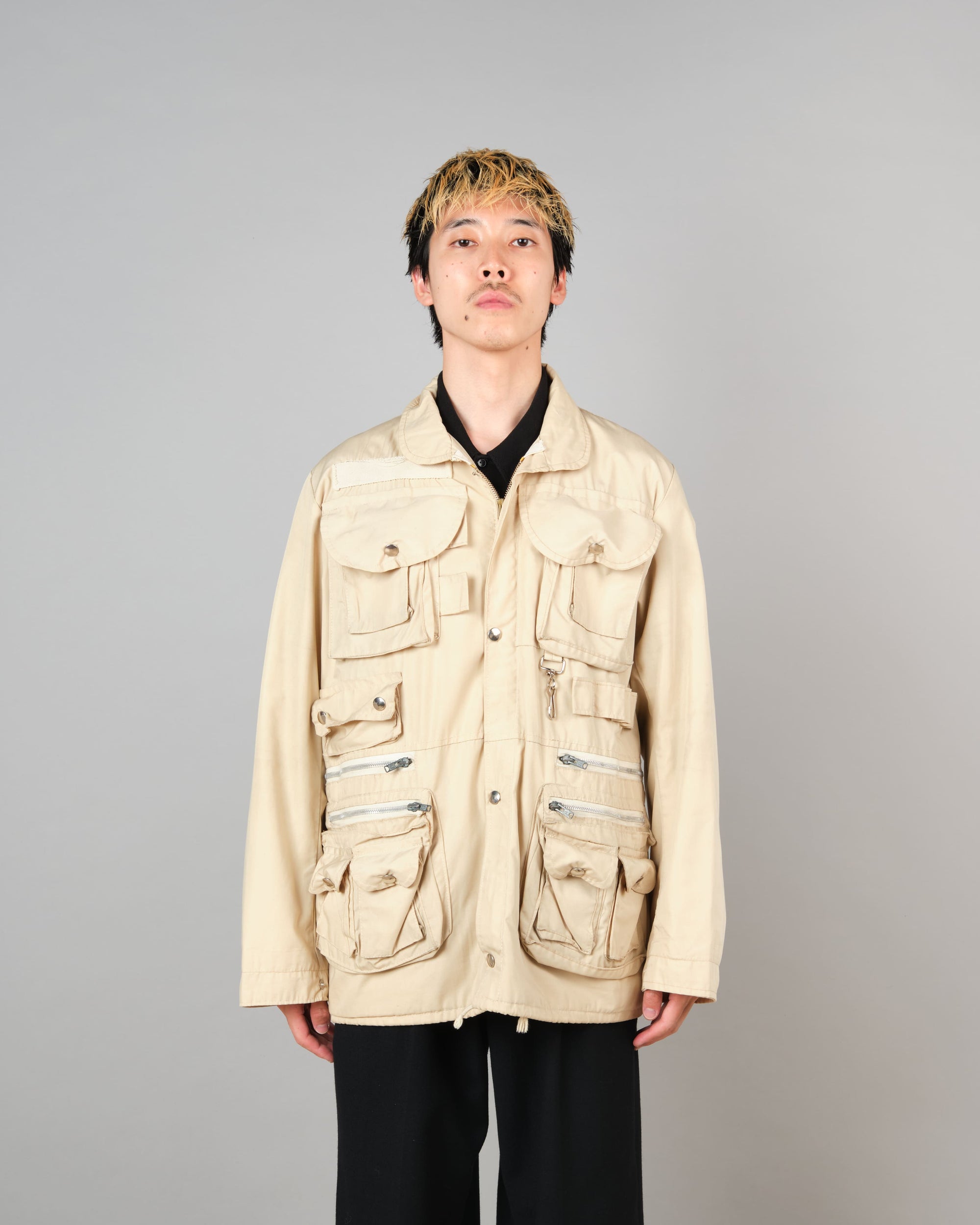 ［~70's］French Vintage Multi Pocket Jacket